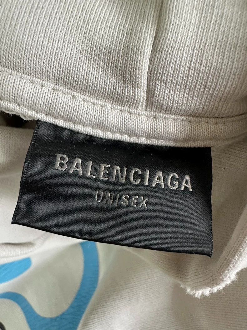 Balenciaga Balenciaga New Surf Hoodie in Size 3-2505 Size US M / EU 48-50 / 2 - 3 Thumbnail
