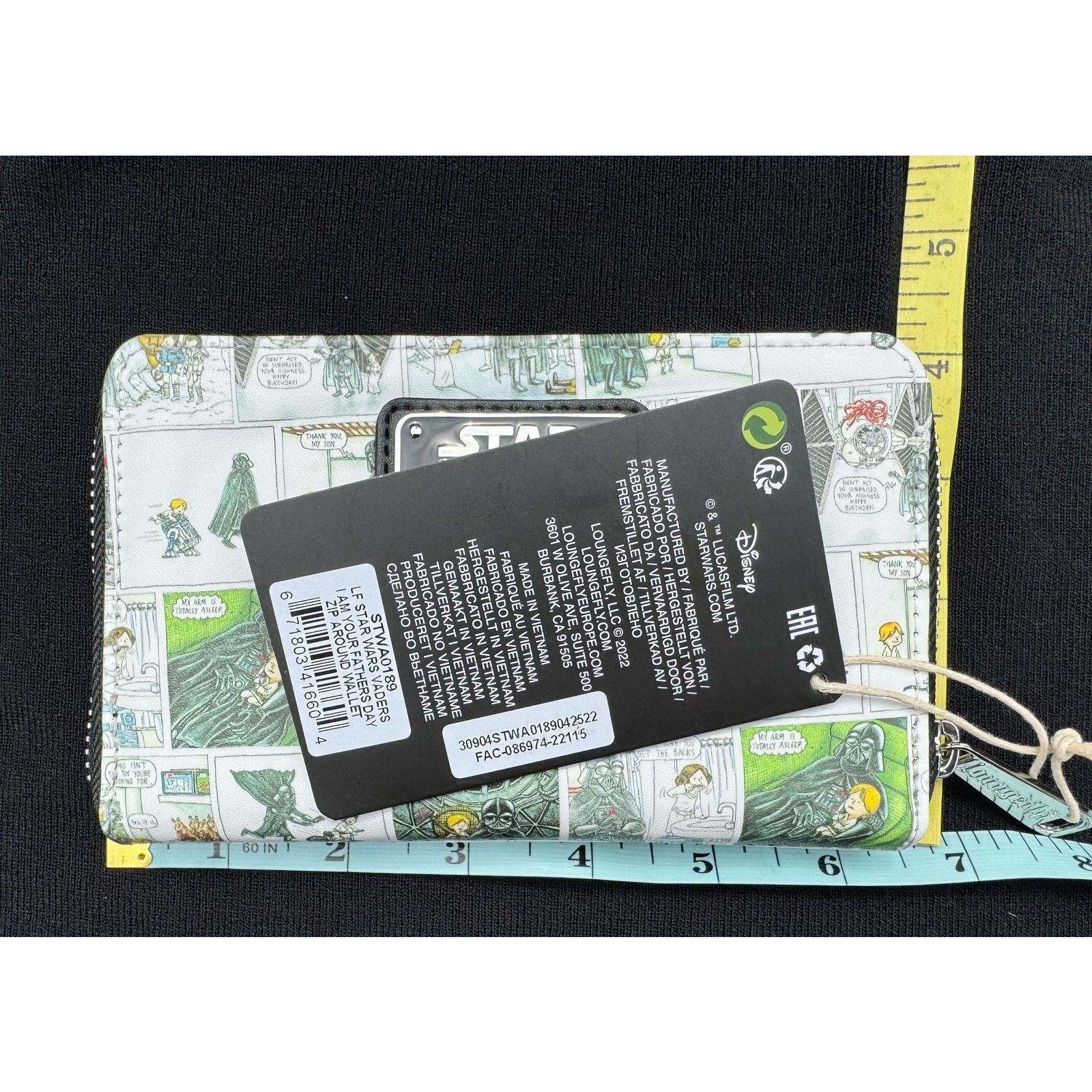 Other Loungefly Star Wars Vaders I Am Your Father’s Day Zip Wallet Size ONE SIZE - 2 Thumbnail