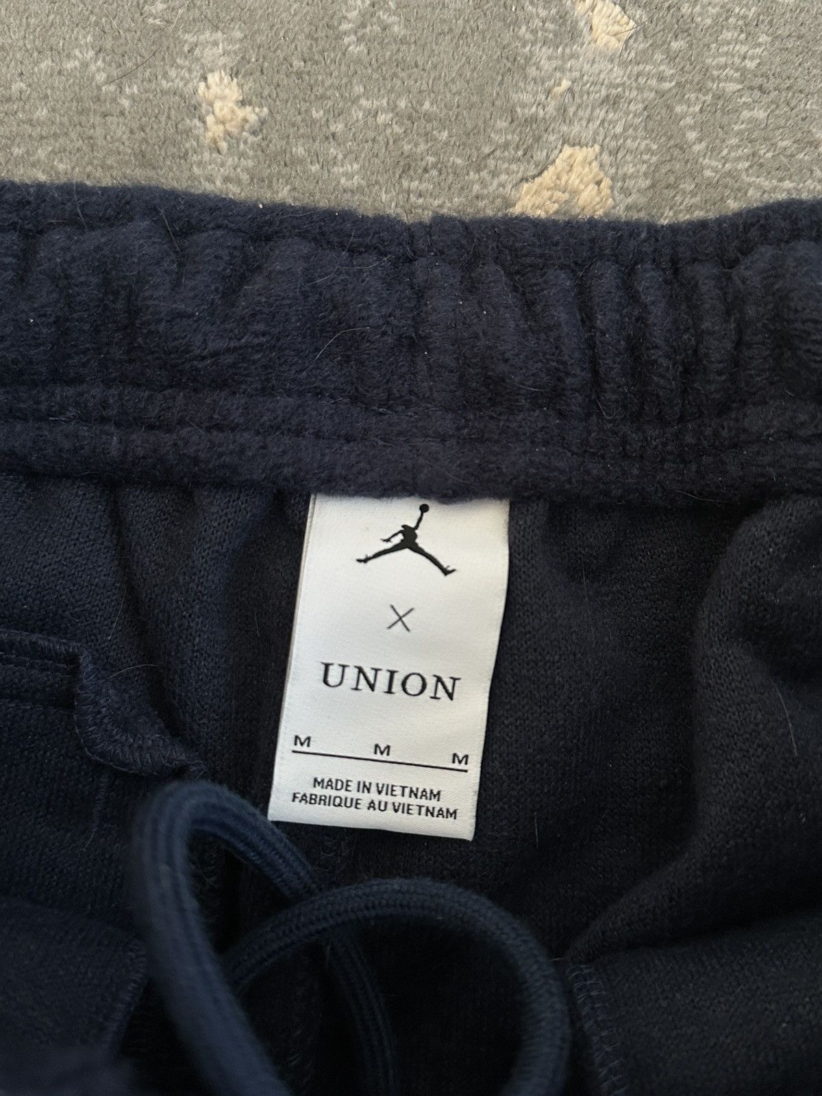 Jordan Brand × Union LA Nike Jordan x Union LA Logo Navy Track Pants Size US 32 / EU 48 - 3 Thumbnail