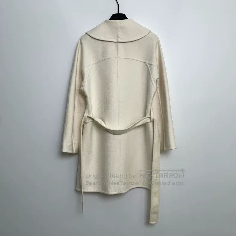 Hermes Hermes Long Double-breasted Coat Size XXS / US 00 / IT 34 - 4 Thumbnail