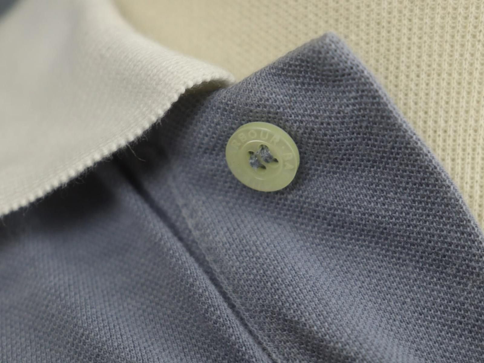Barbour Barbour Gray 100% Cotton Collared Casual Polo Shirt Size M Size US M / EU 48-50 / 2 - 4 Thumbnail