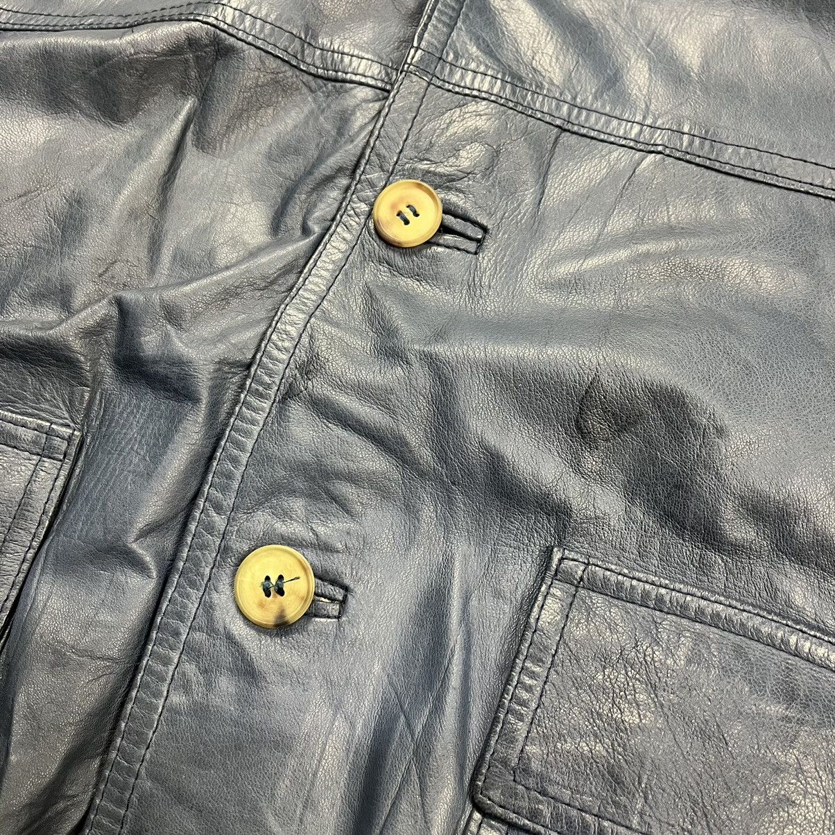 Ruffo Research Vintage 90s Ruffo A1 leather jacket Size US L / EU 52-54 / 3 - 13 Thumbnail