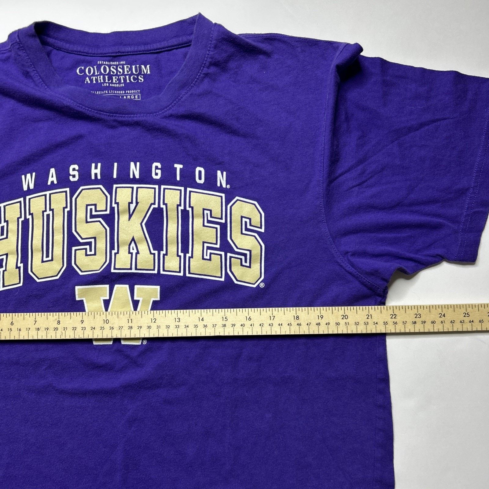 Colosseum Athletics Colosseum Athletics Washington Huskies T-Shirt Purple Large Size US L / EU 52-54 / 3 - 6 Thumbnail