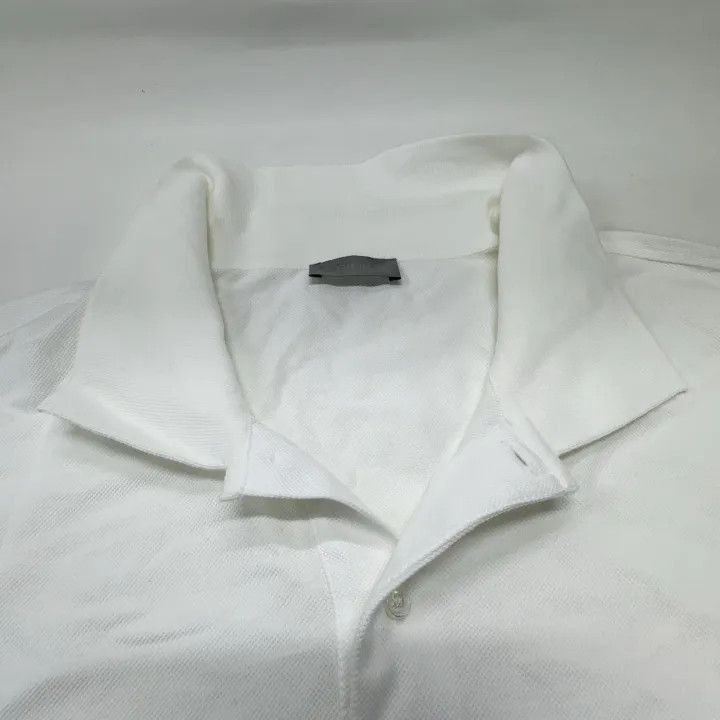 Dior Dior Dior Hylton Nelson White Cotton Polo Shirt 0079-2507 Size US XL / EU 56 / 4 - 6 Thumbnail