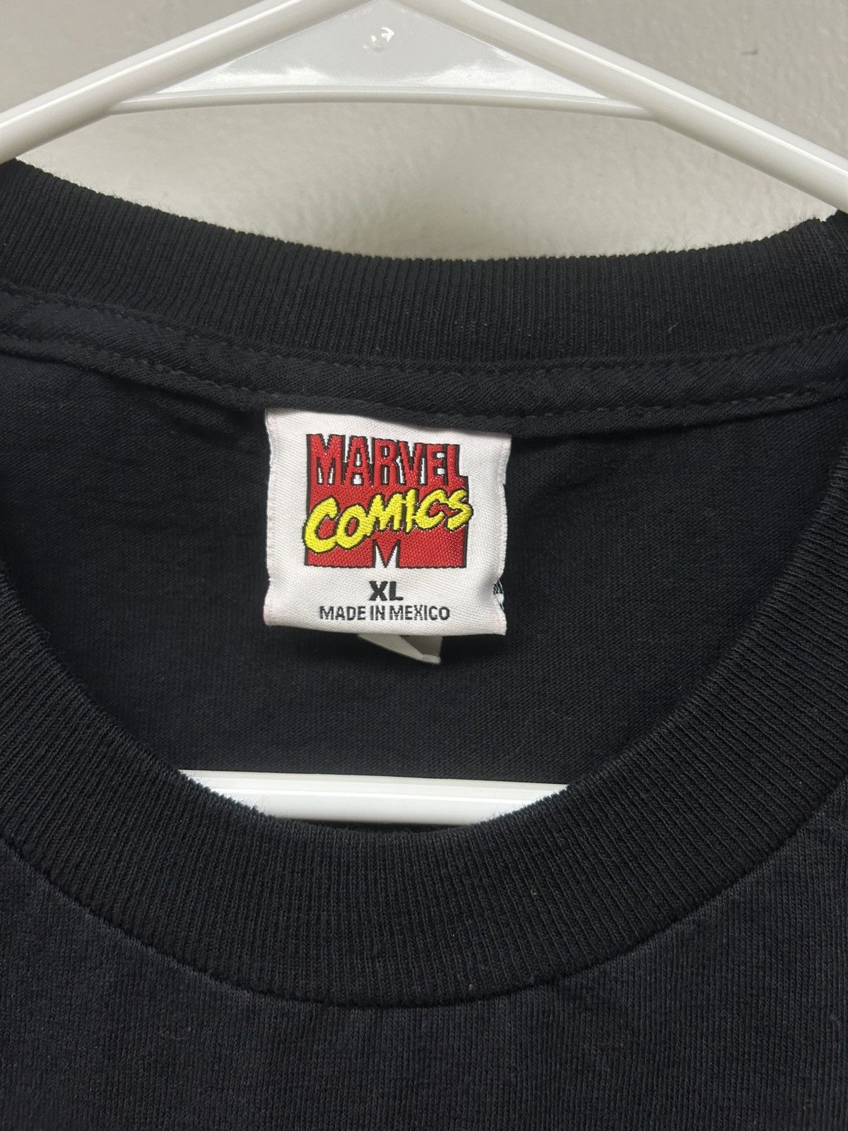 Marvel Comics Vintage Marvel Comics X-Men Graphic Black Tshirt Size US XL / EU 56 / 4 - 4 Thumbnail
