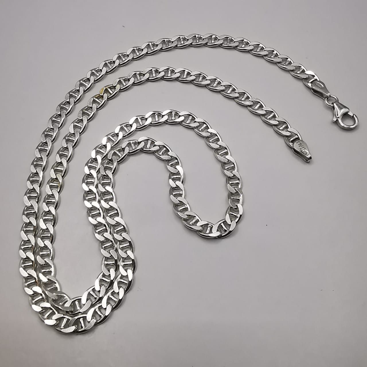 Vintage Jewelry Chain 925 Sterling Silver Signed 2063g
