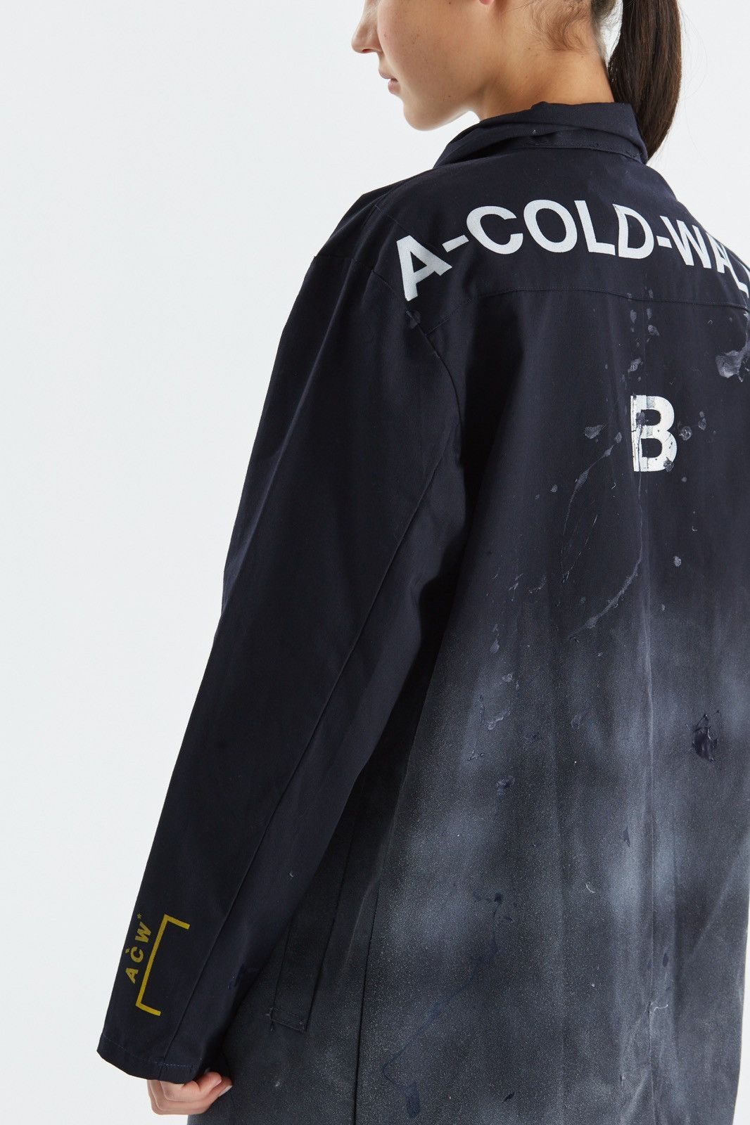 A-COLD-WALL* × Samuel Ross ACW* Hand Paint Stained Workwear Coat Size US M / EU 48-50 / 2 - 8 Thumbnail