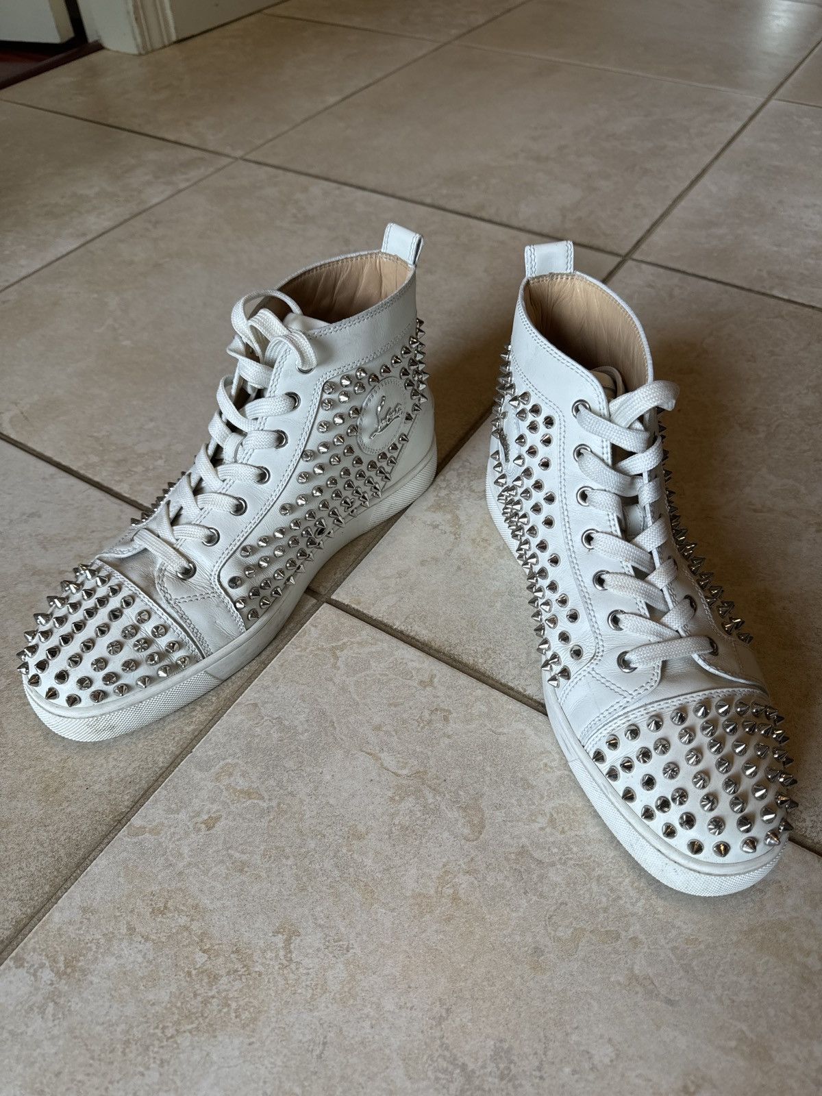 Christian Louboutin Christian Louboutin Louis Spikes Size US 8.5 / EU 41-42 - 1 Thumbnail