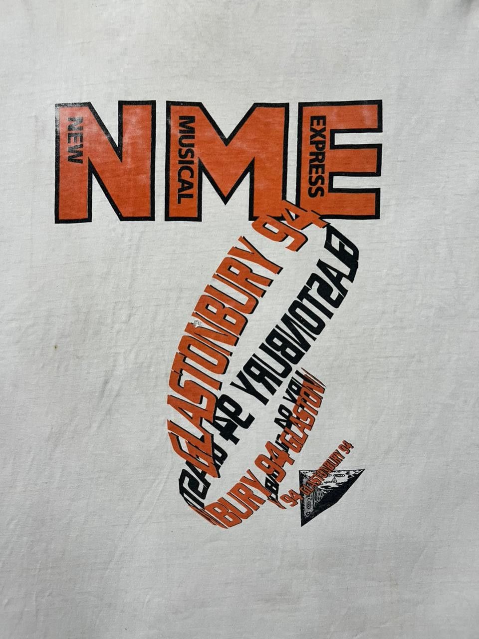 Vintage Vintage NME Glastonbury 94 Size US XL / EU 56 / 4 - 3 Thumbnail