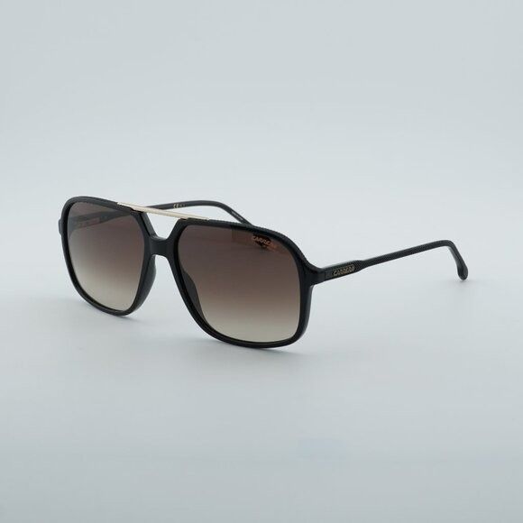 Carrera CARRERA 229/S 0R60 HA Sunglasses Black Brown Aviator Frame Size ONE SIZE - 1 Thumbnail