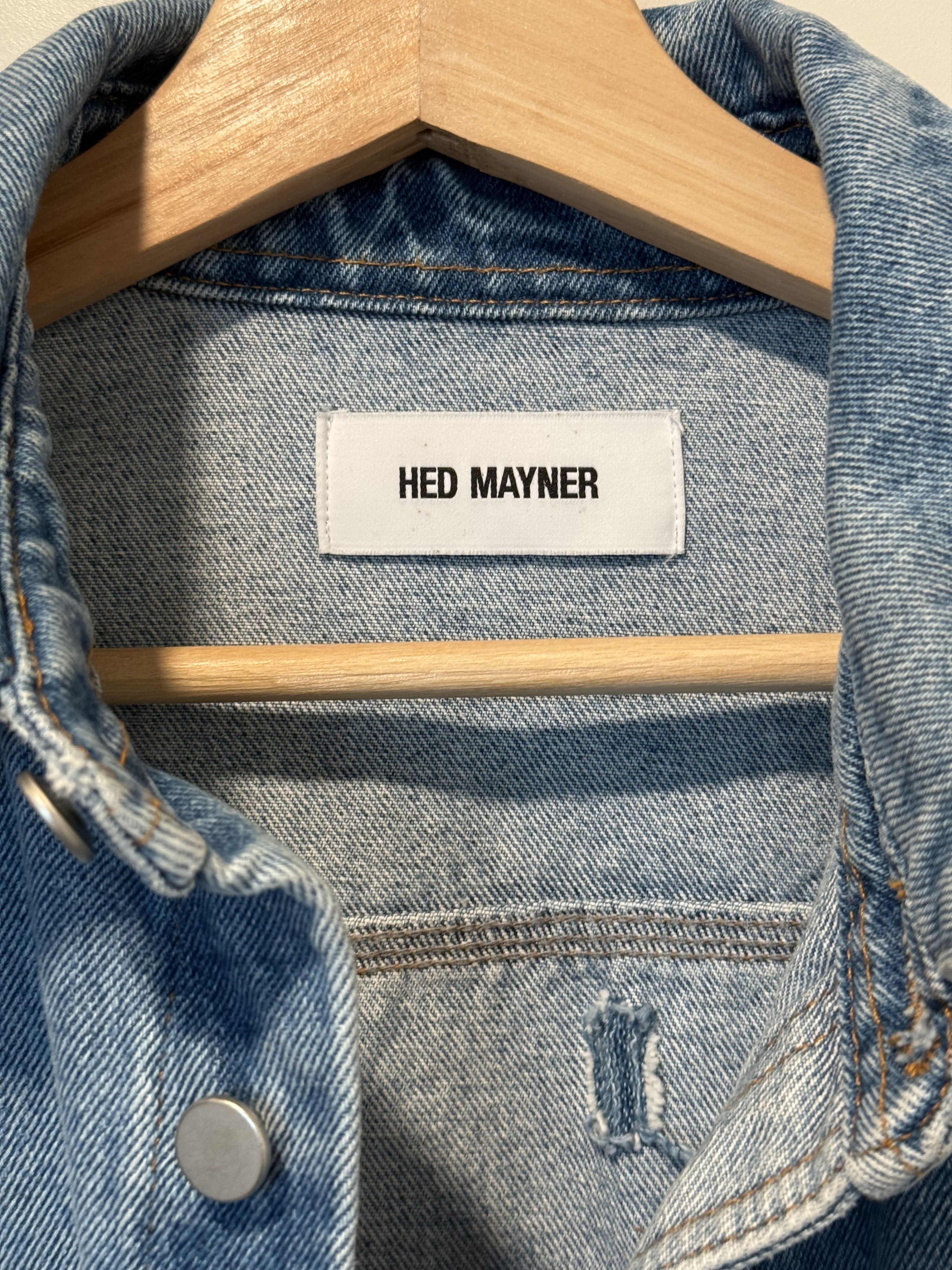Hed Mayner Hed Mayner Denim Jacket Size US S / EU 44-46 / 1 - 3 Thumbnail