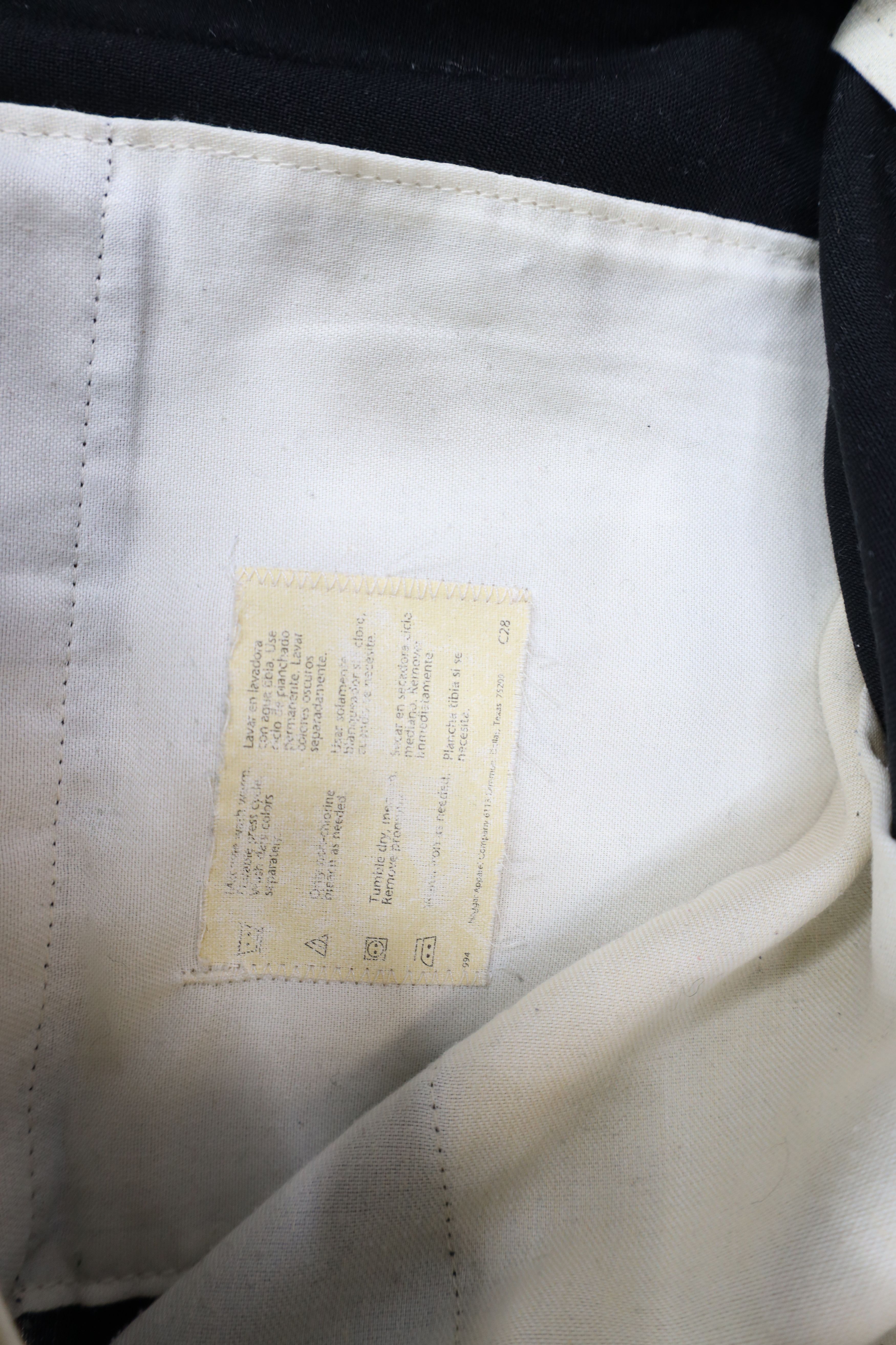 Vintage Vintage 70s Streetwear Wool Blend Wide Leg Chino Pants Size US 34 / EU 50 - 7 Thumbnail