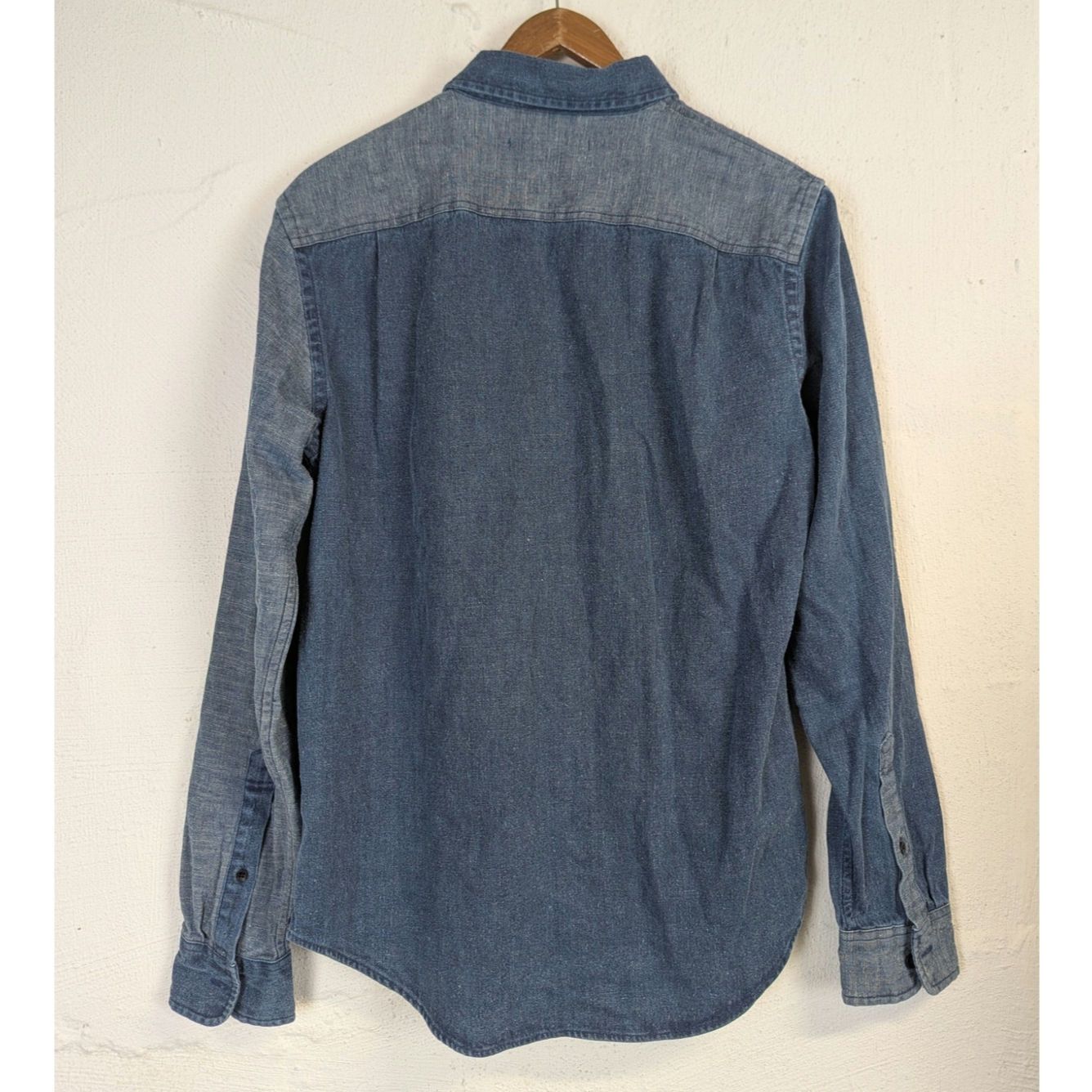 Outerknown Outerknown Chambray Button Up Blue Denim Utility Western Size US S / EU 44-46 / 1 - 4 Thumbnail