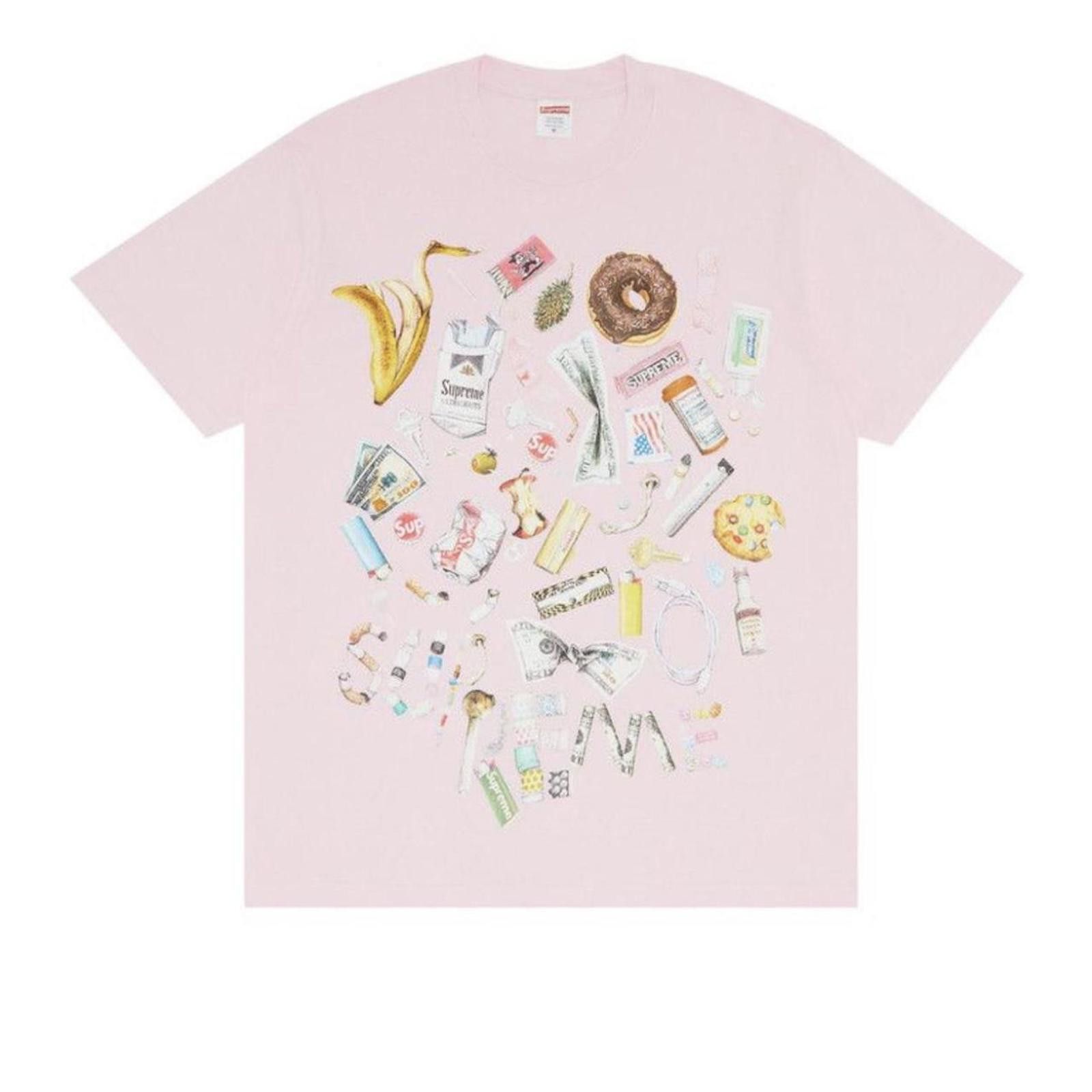 Supreme M Supreme Bear Tee 2025 light pink teddy cry tears peluche