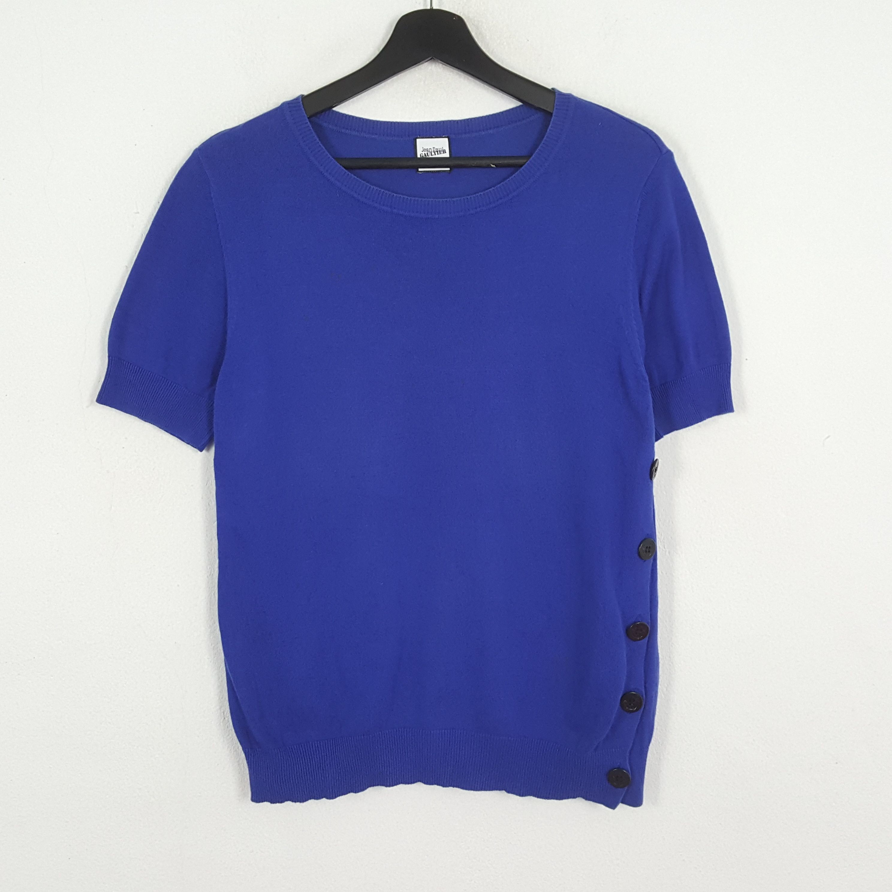 Jean Paul Gaultier × Vintage JEAN PAUL GAULTIER Designer Fashion Style Tshirt Size M / US 6-8 / IT 42-44 - 1 Thumbnail