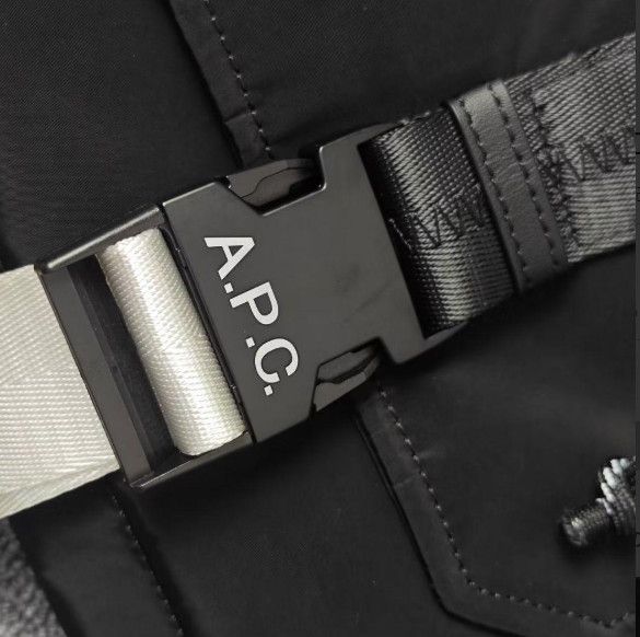 A.P.C. A.P.C. Trek Backpack Black Size ONE SIZE - 9 Thumbnail