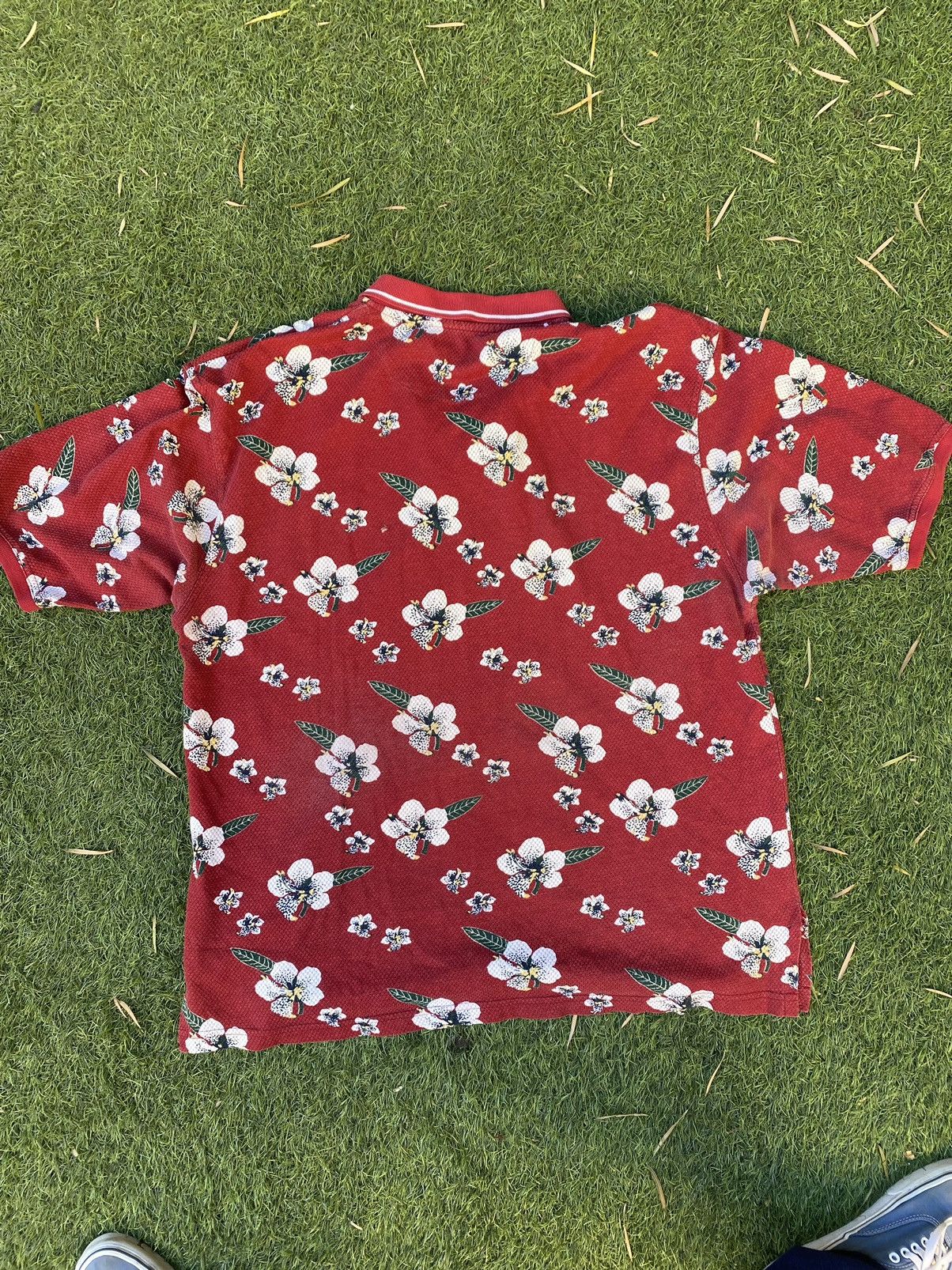 Bugle Boy × Vintage VTG “RED ROSES” BUGLE BOYS POLO SHIRT Size US XXL / EU 58 / 5 - 3 Thumbnail