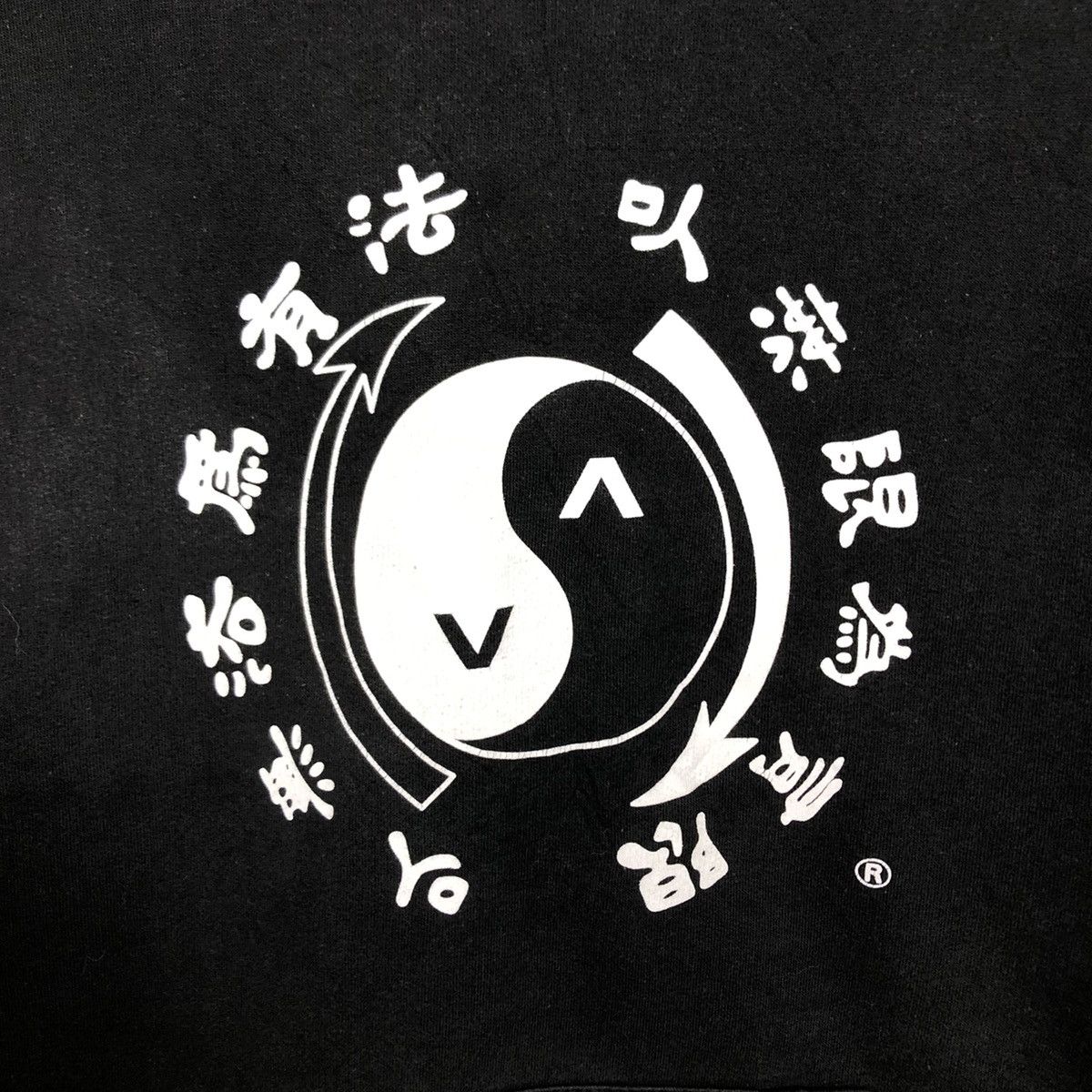Japanese Brand 📌Vintage Hoodie Pull Over RVCA Big Logo Design Size US M / EU 48-50 / 2 - 16 Thumbnail