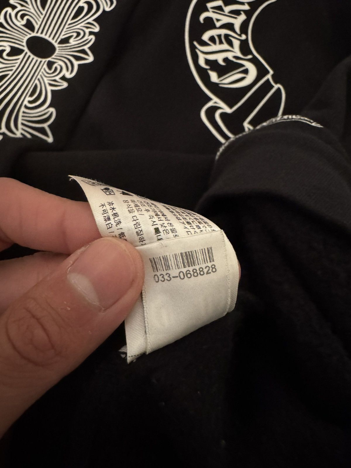 Chrome Hearts Chrome hearts horseshoe floral hoodie black Size US L / EU 52-54 / 3 - 12 Thumbnail