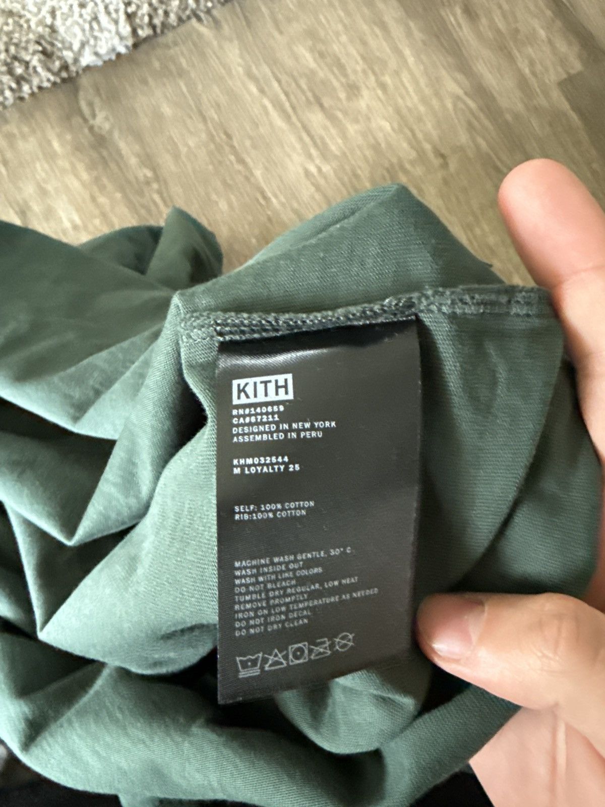 Kith Kith vitality exclusive T shirt green scarab with pin Size US L / EU 52-54 / 3 - 5 Thumbnail