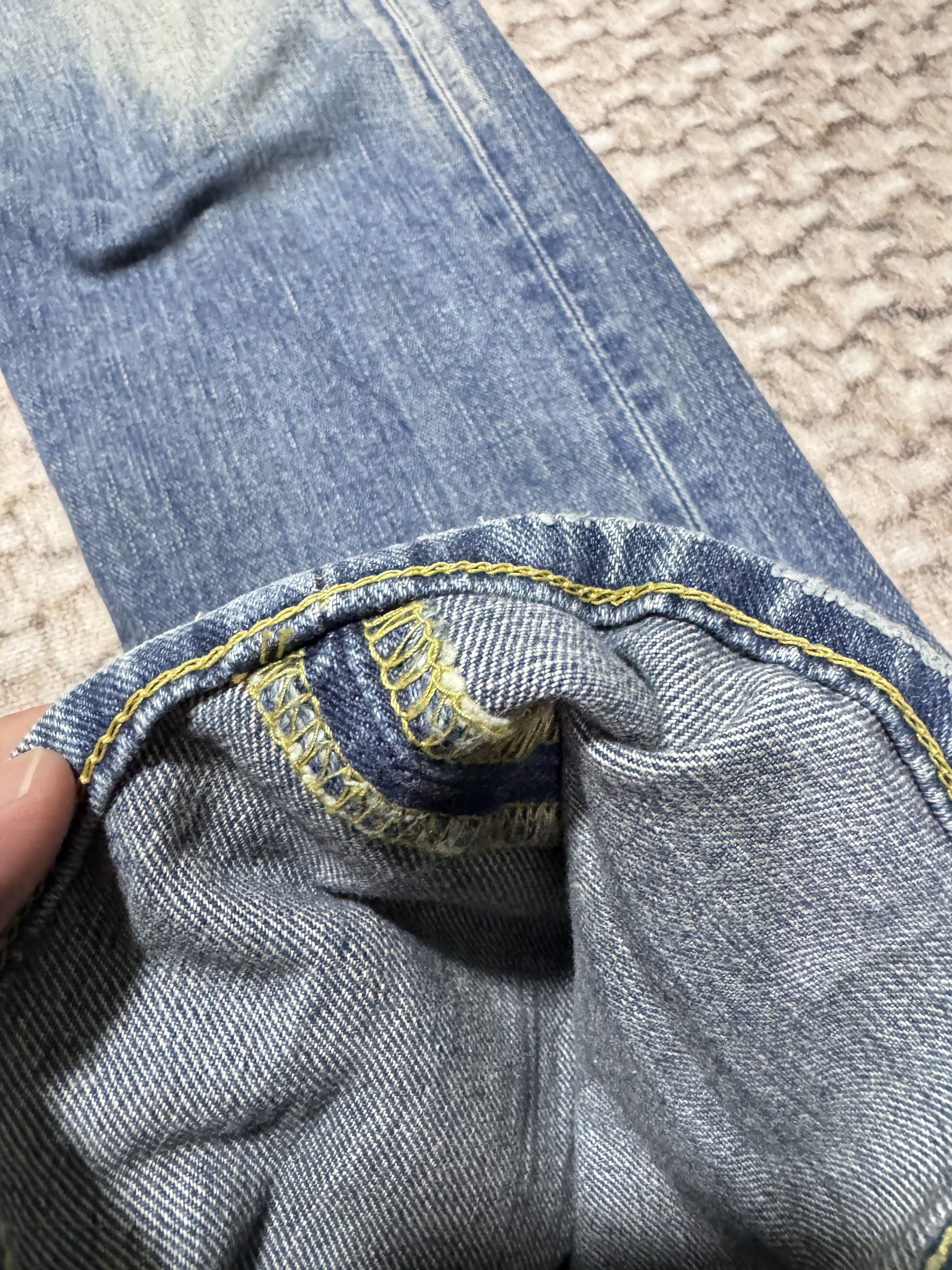 Lee X-girl Lee Riders Denim Jeans Size 31" - 8 Thumbnail
