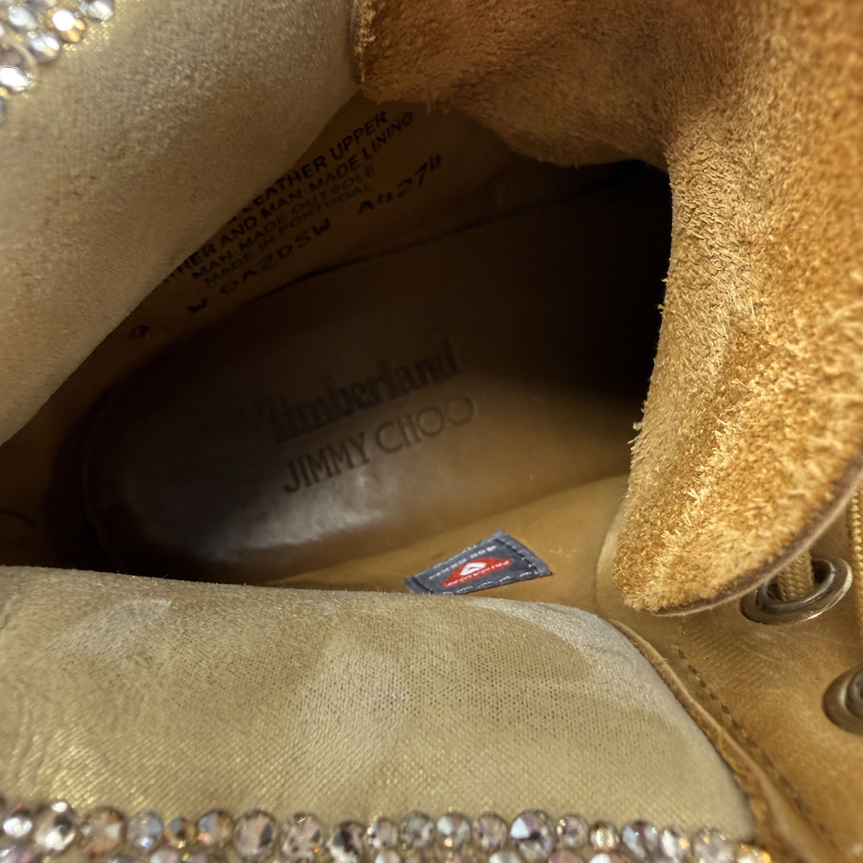 Jimmy Choo Jimmy Choo x Timberland Swarovski Crystal Size US 9 / IT 39 - 8 Thumbnail