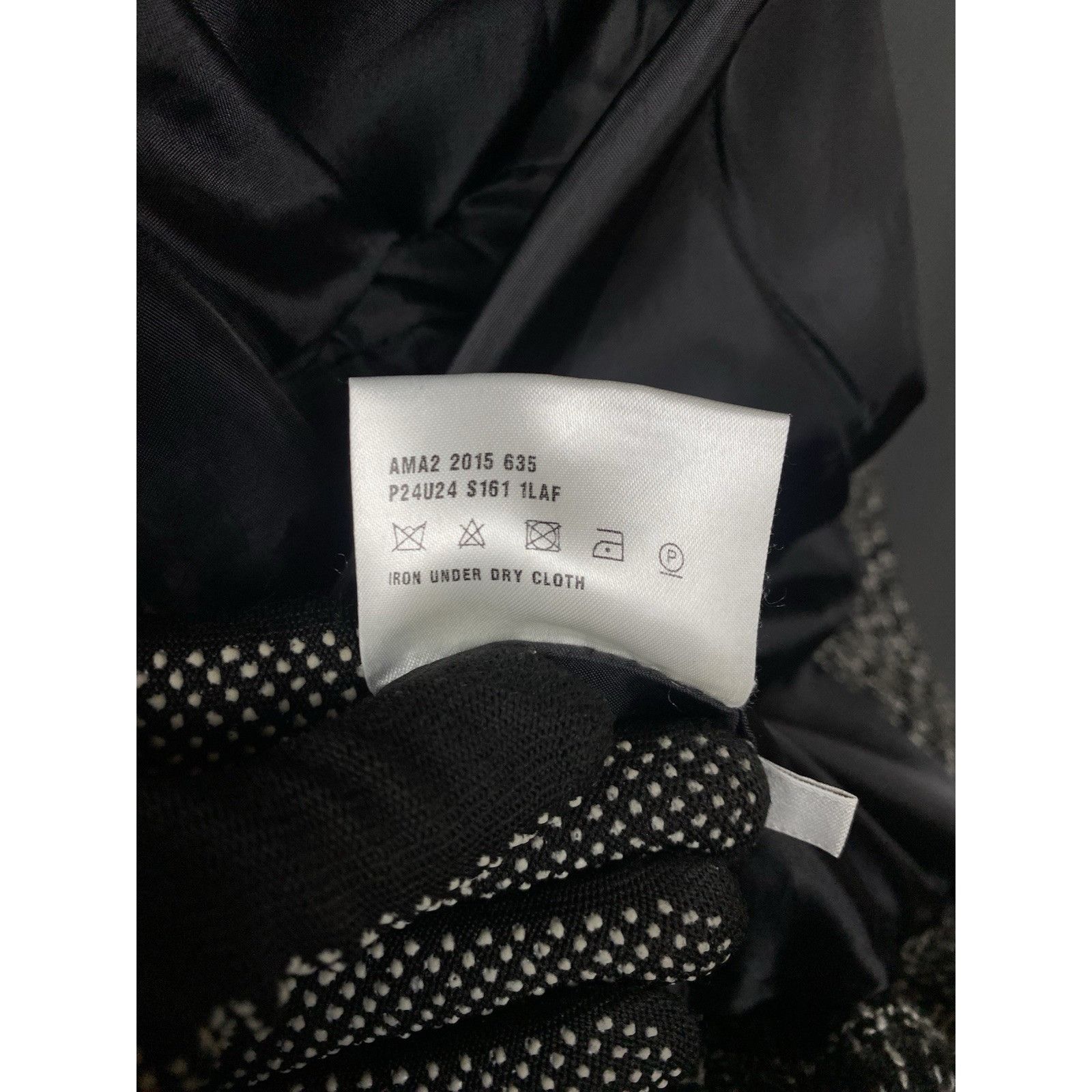 Prada Prada Women's Black Wool Silk Checked Blazer Jacket Size 40 Size S / US 4 / IT 40 - 15 Thumbnail