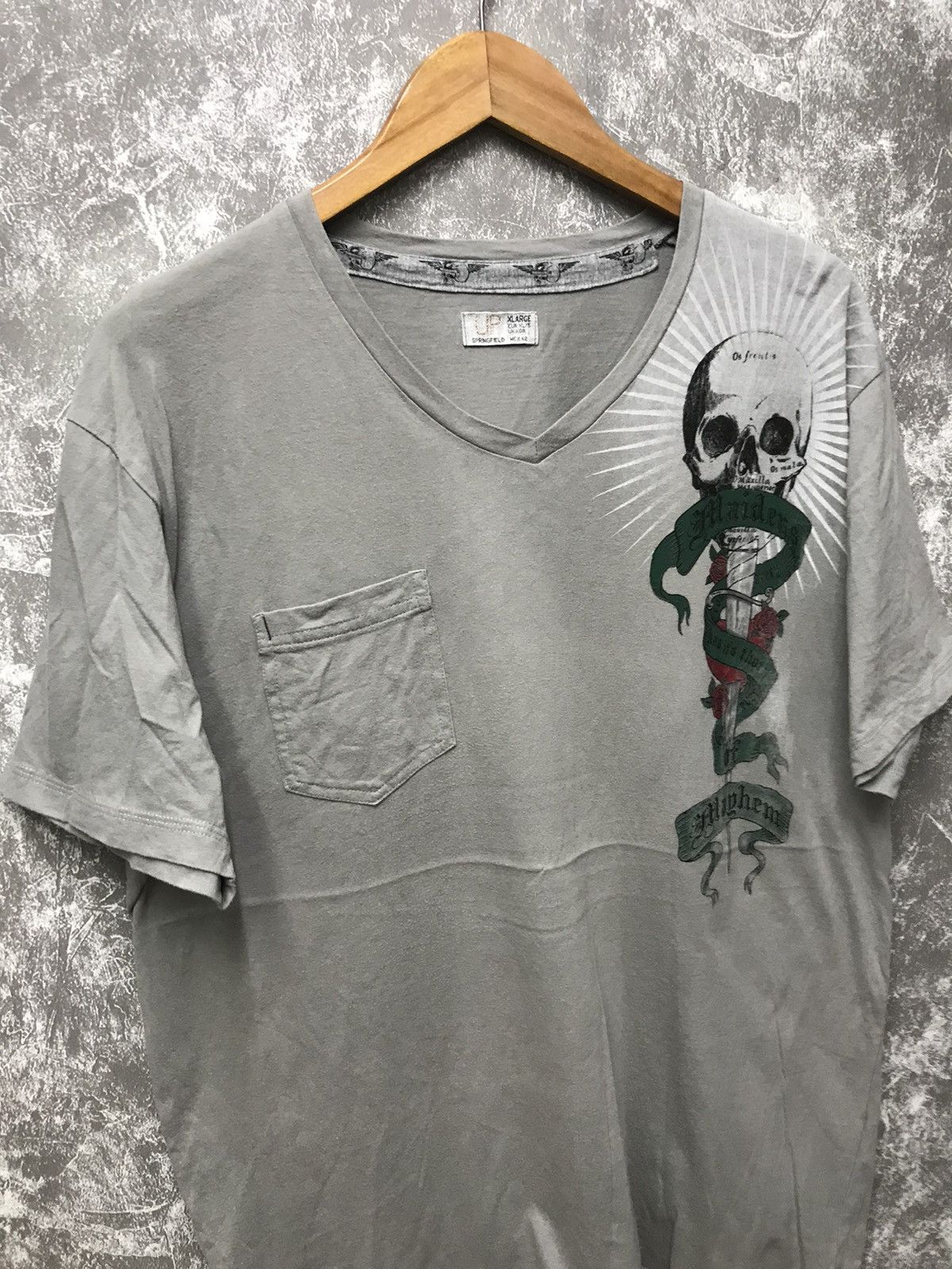 Affliction × Ed Hardy × Southpole Affliction Southpole Skull Y2K Graphic Tee Size US XL / EU 56 / 4 - 4 Thumbnail
