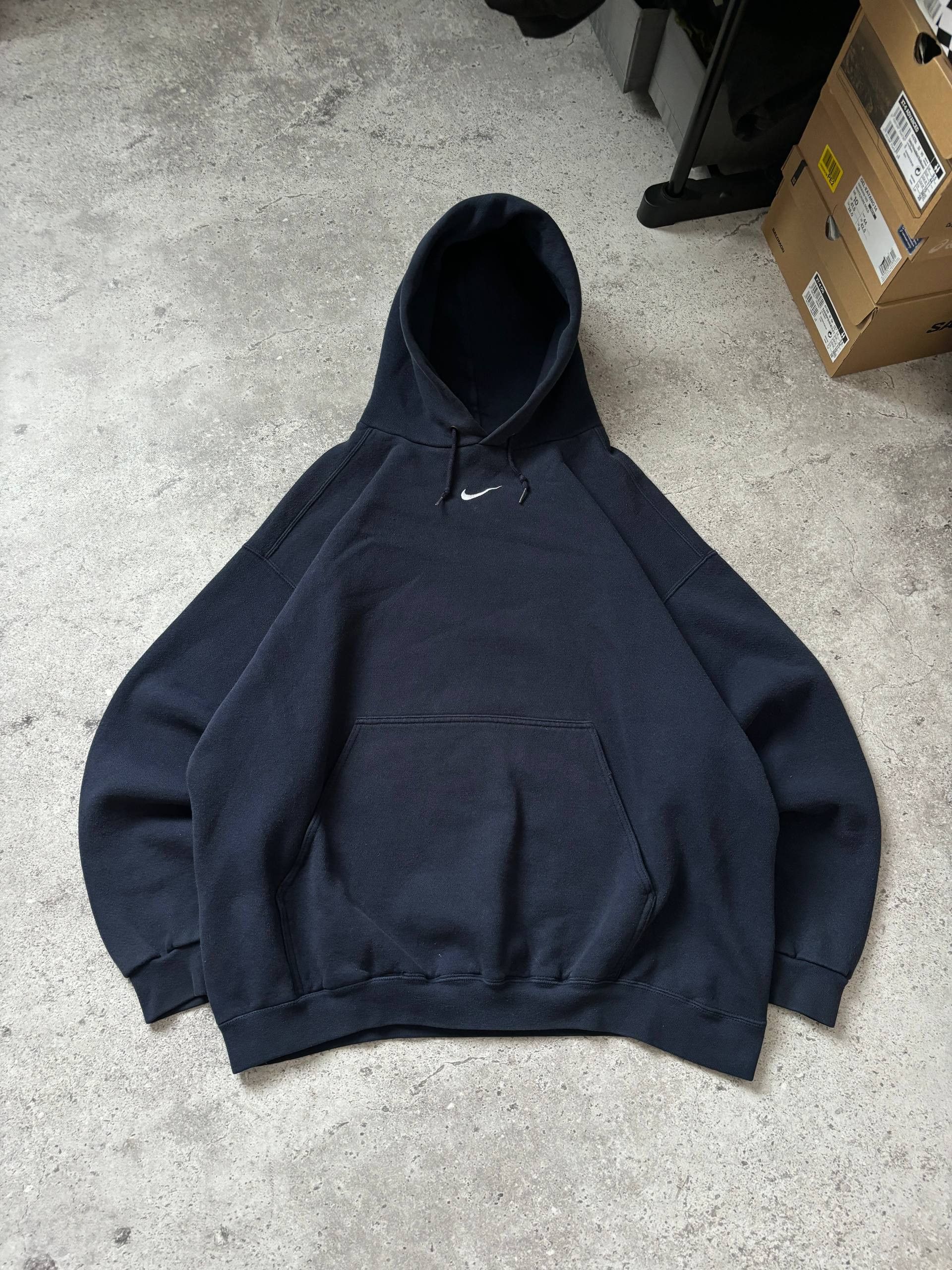 TRUE NIKE VINTAGE CENTER LOGO HOODIE TRAVIS SCOTT