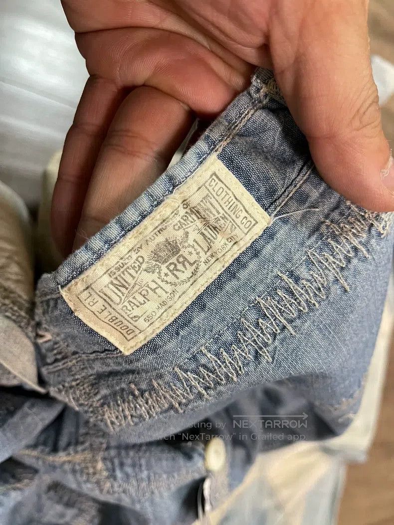 RRL Ralph Lauren RRL Ralph Lauren Exclusive Baijia fabric shirt jacket Size US S / EU 44-46 / 1 - 9 Thumbnail