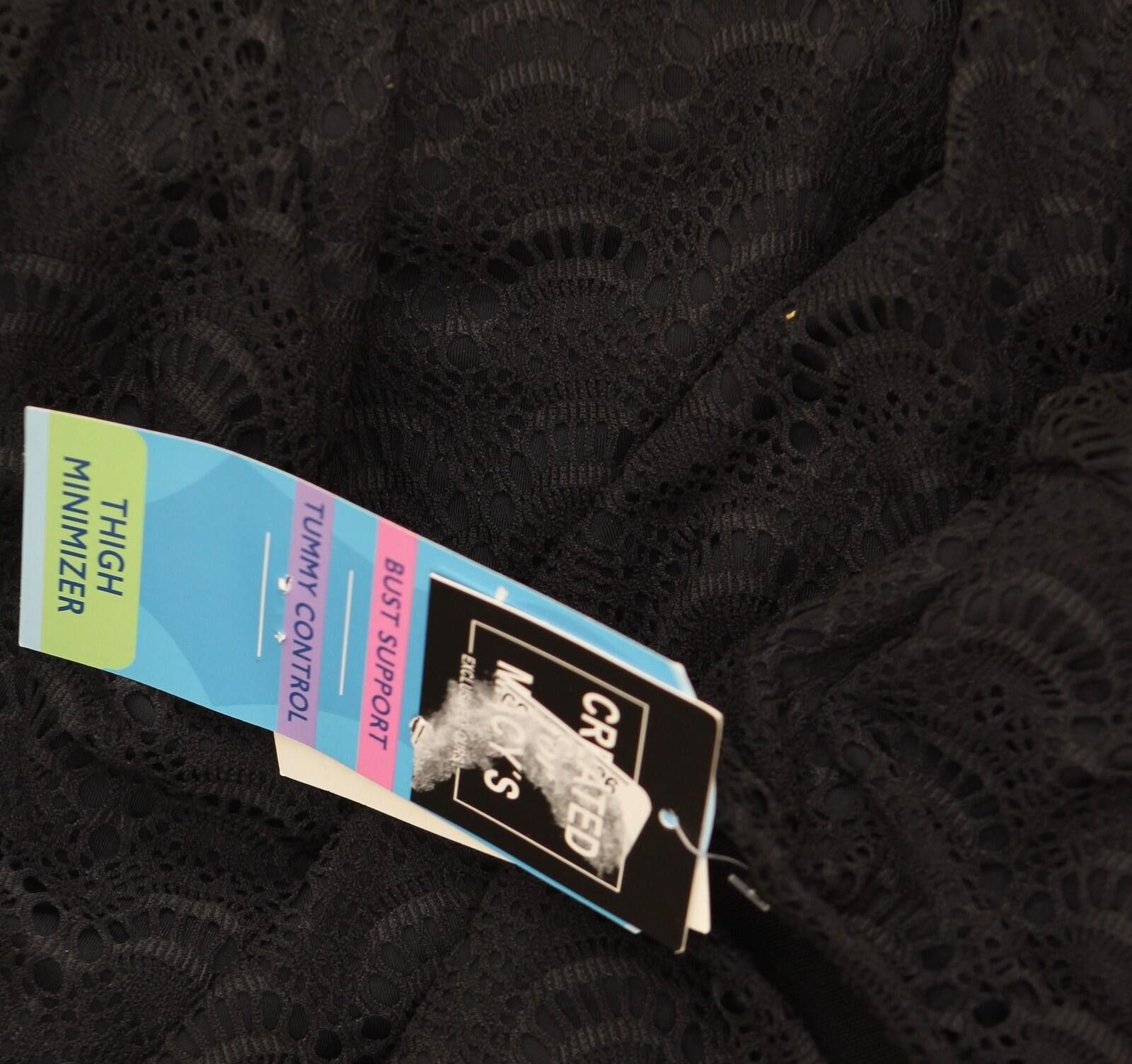 Other Nwt Swim Solutions Plus Flyaway One Piece Swimsuit Black 18w Size ONE SIZE - 3 Thumbnail