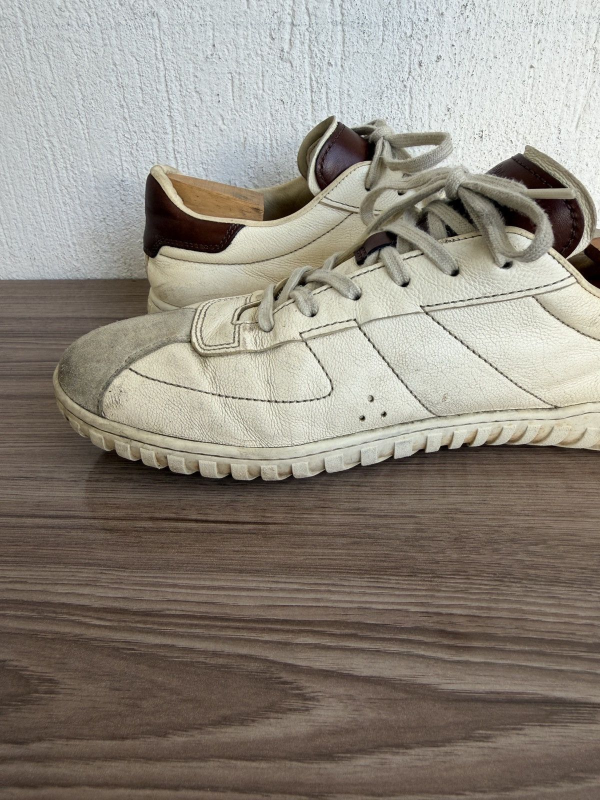 Berluti Eden scritto leather trainers Size US 9.5 / EU 42-43 - 15 Thumbnail