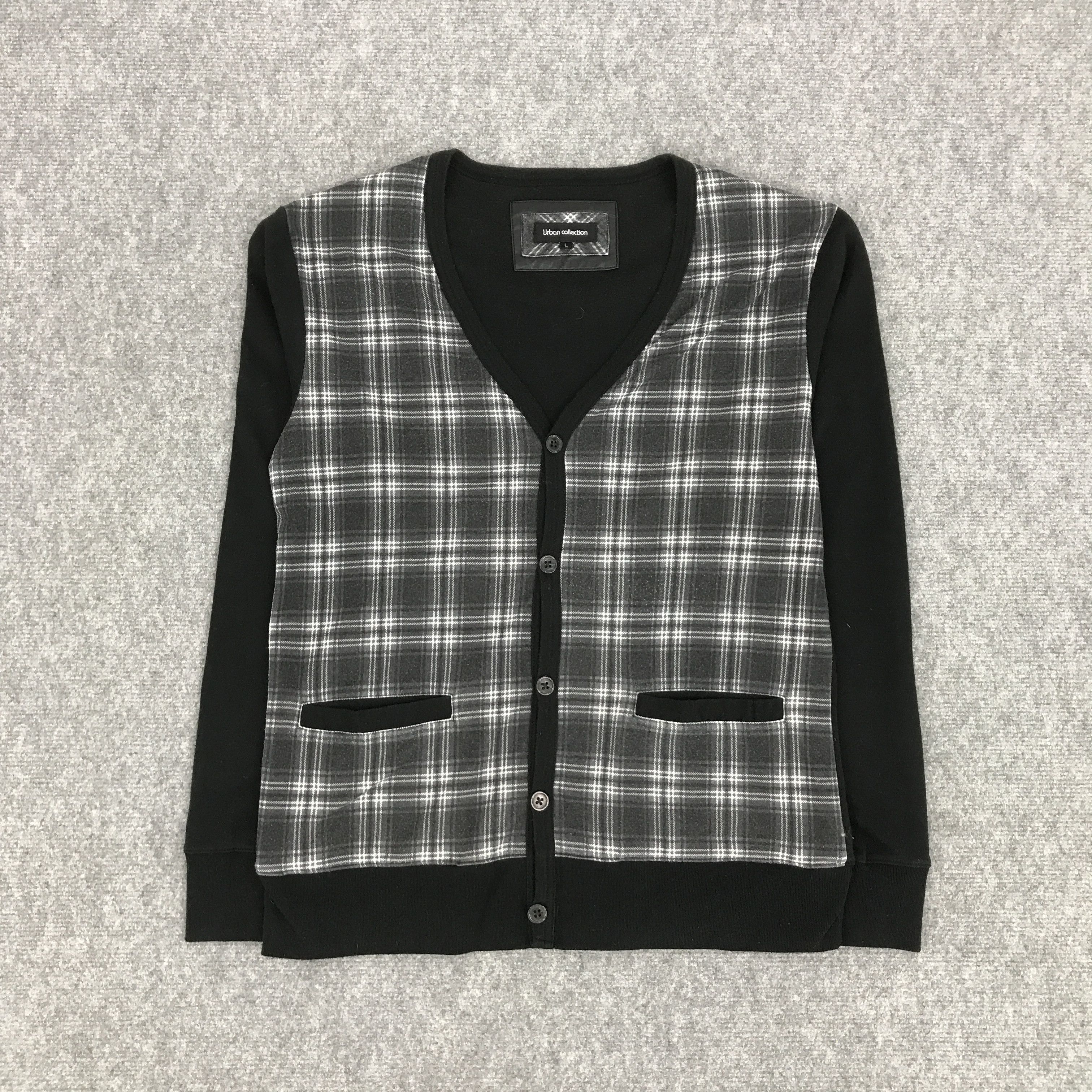 Japanese Brand × Vintage JAPAN STYLE URBAN COLLECTION CARDIGAN BUTTON JACKET Size US L / EU 52-54 / 3 - 1 Thumbnail
