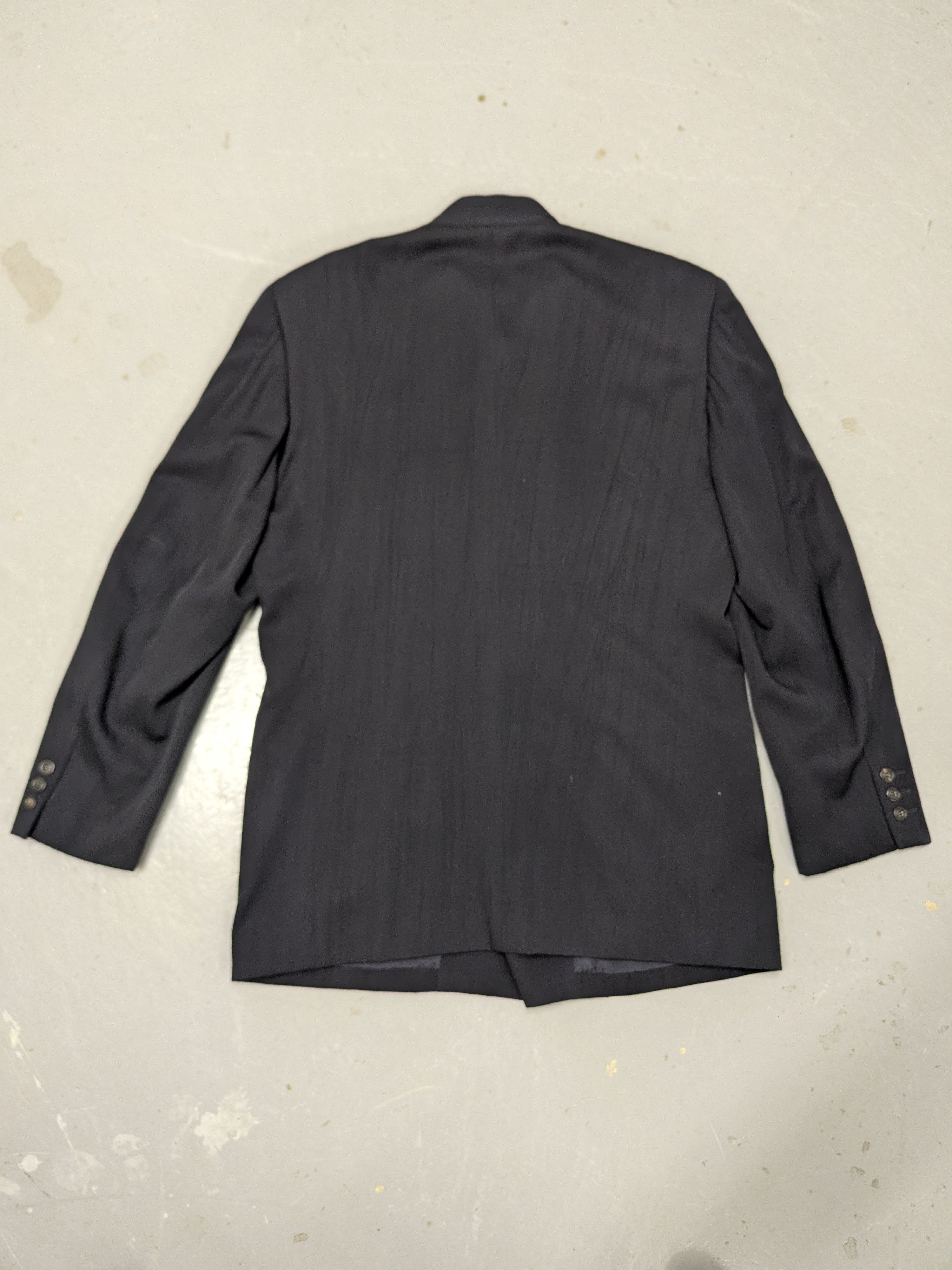 Issey Miyake 90s Navy Frog Clasp Jacket Size US L / EU 52-54 / 3 - 2 Thumbnail