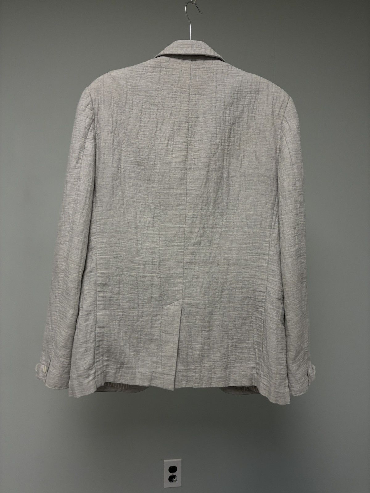 John Varvatos Crinkled Single-Button Jacket EU 50 USA 40 Size US M / EU 48-50 / 2 - 11 Thumbnail