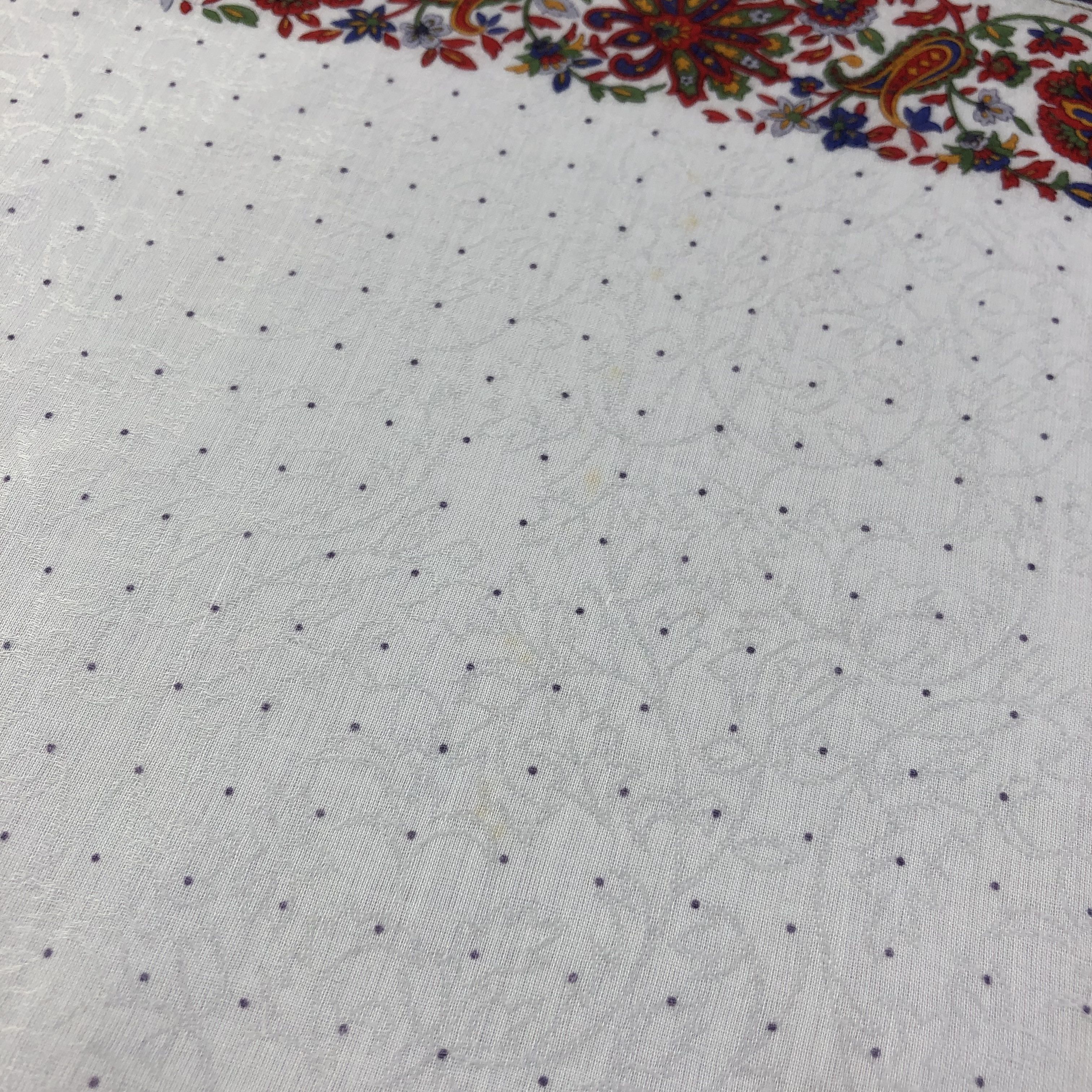Yves Saint Laurent YSL Hand Rolled Handkerchief Neckerchief Bandana H1817 Size ONE SIZE - 6 Thumbnail