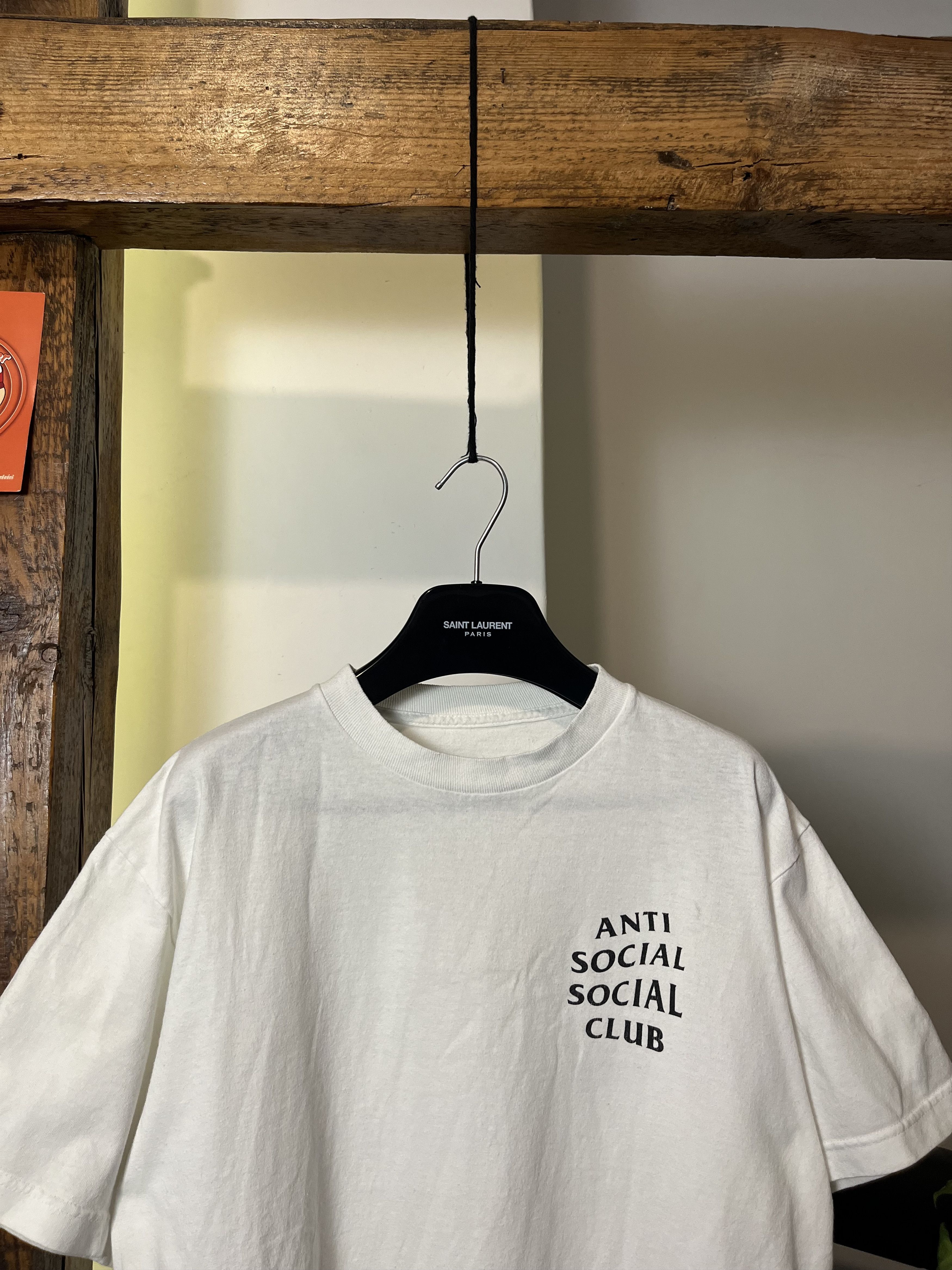 Anti Social Social Club × Vintage Anti Social Social Club ASSC Classic Logo White Tee Size US S / EU 44-46 / 1 - 3 Thumbnail