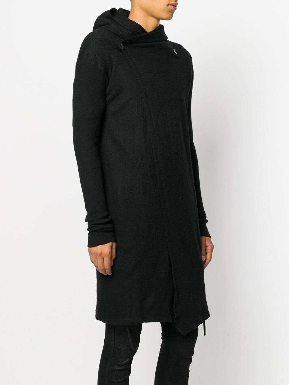 Rick Owens SS13 "Island" Fine Merino Hooded Sweater Size US S / EU 44-46 / 1 - 1 Thumbnail