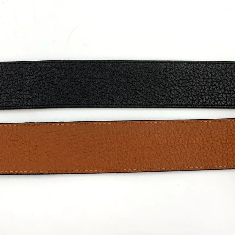 Louis Vuitton Louis Vuitton Black logo smooth buckle belt Size ONE SIZE - 6 Thumbnail