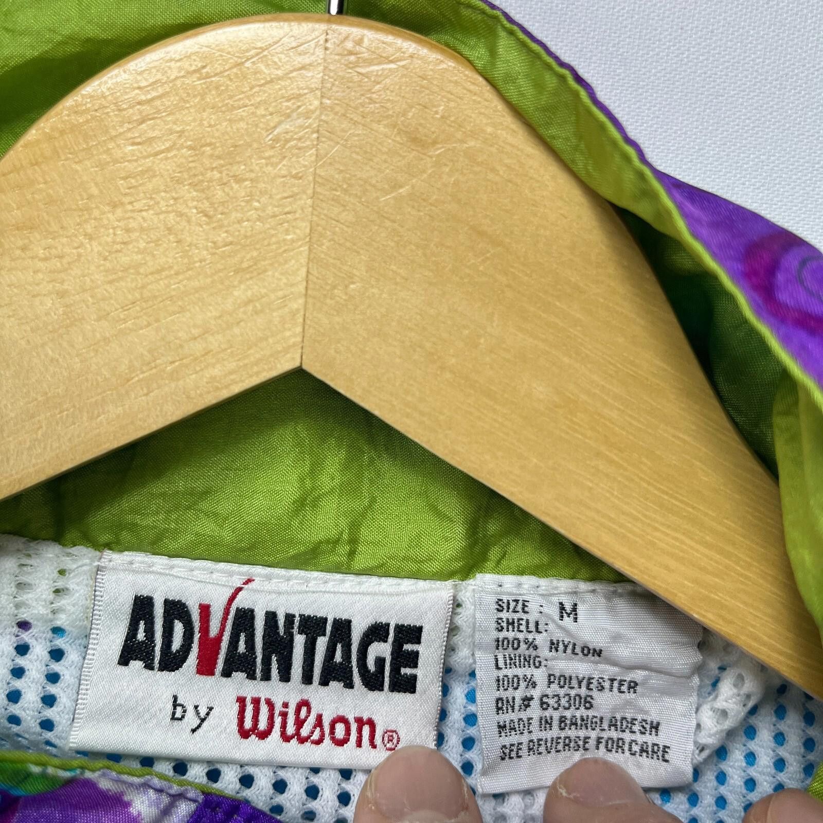 Other Vintage Wilson Advantage Tennis Windbreaker Jacket Medium Size US M / EU 48-50 / 2 - 5 Thumbnail
