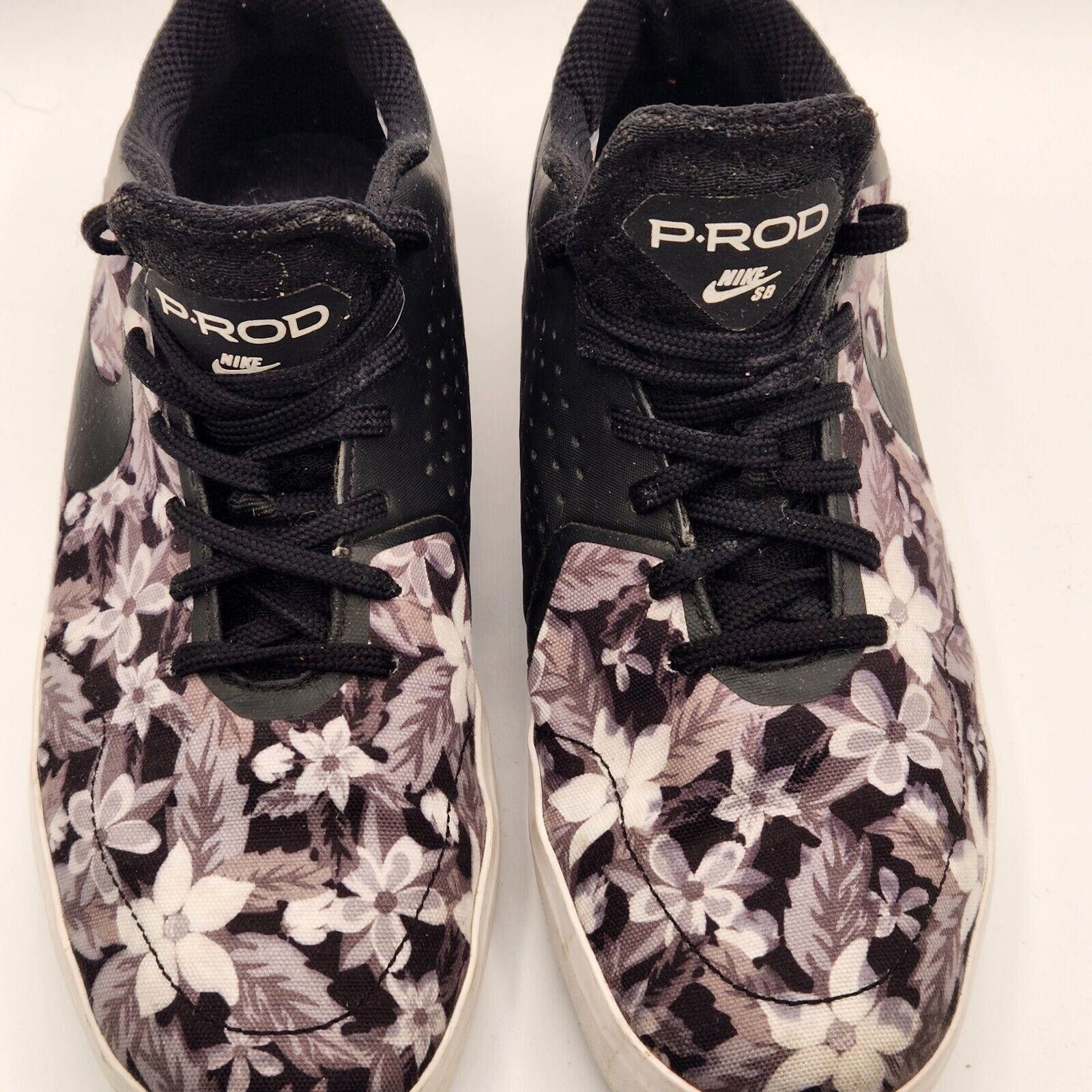 Grayers Nike SB Paul Rodriguez Youth P-Rod Gray Floral Size 6.5Y Size US 6.5 / EU 39-40 - 3 Thumbnail