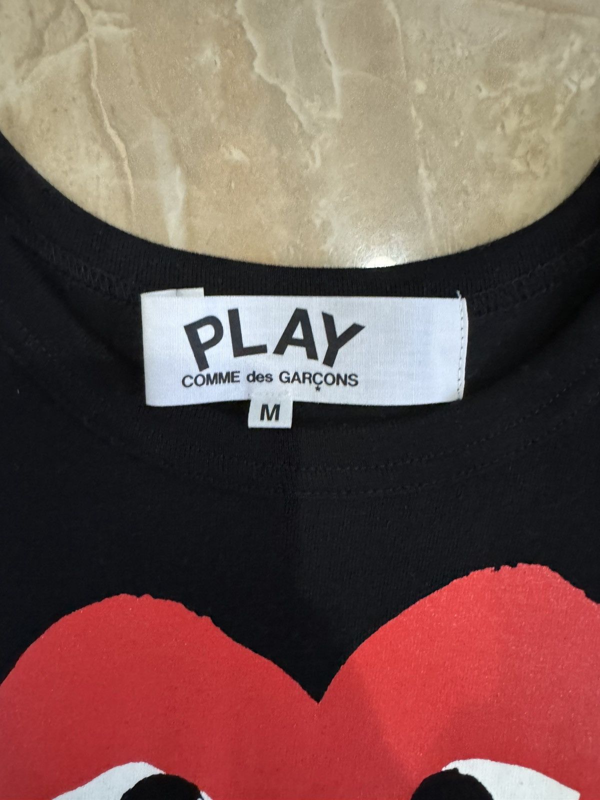 Comme des Garcons PLAY CDG Play Big Heart tee Size US M / EU 48-50 / 2 - 2 Thumbnail