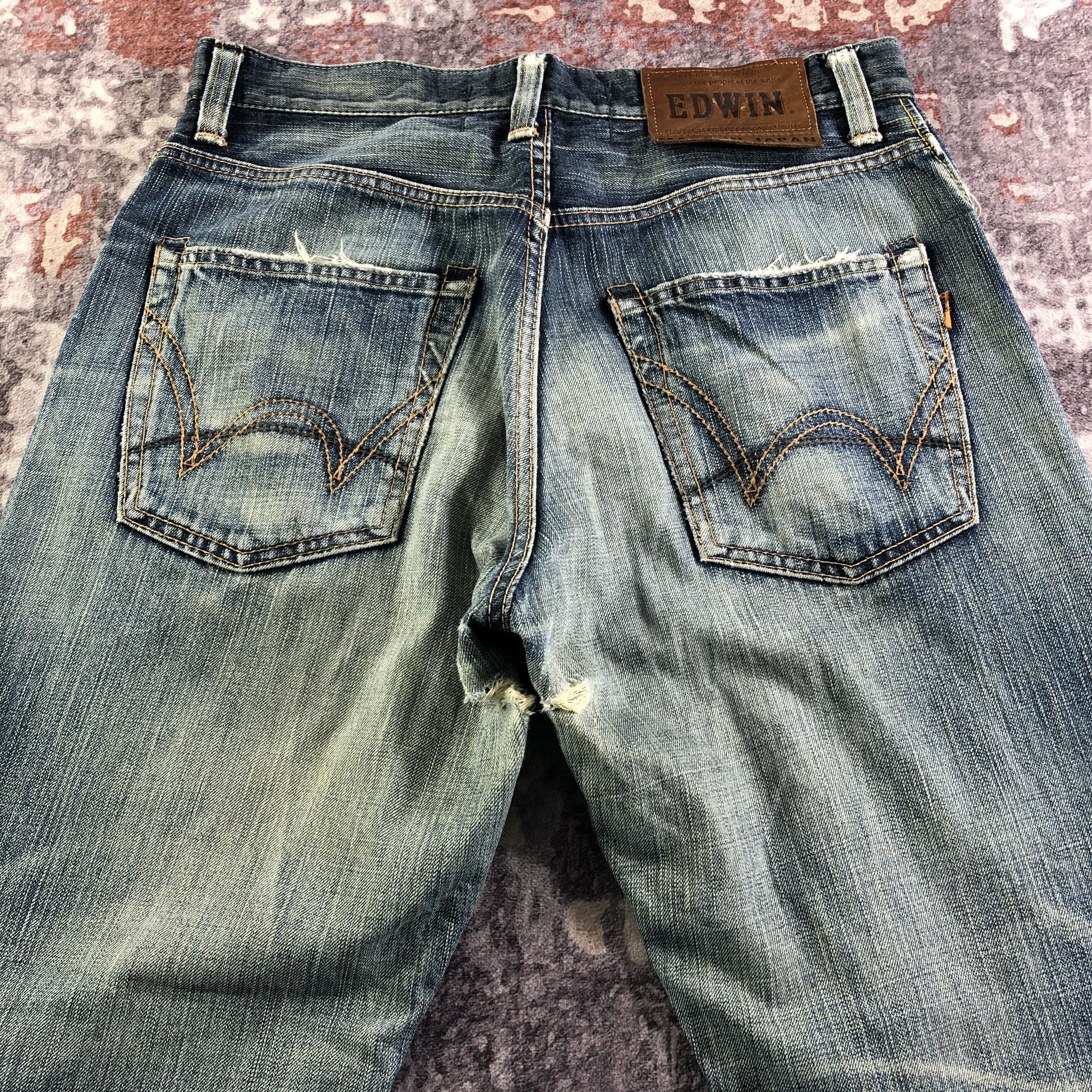 Edwin Vintage Edwin 505 Selvedge Jeans-JM3688 Size US 33 - 5 Thumbnail