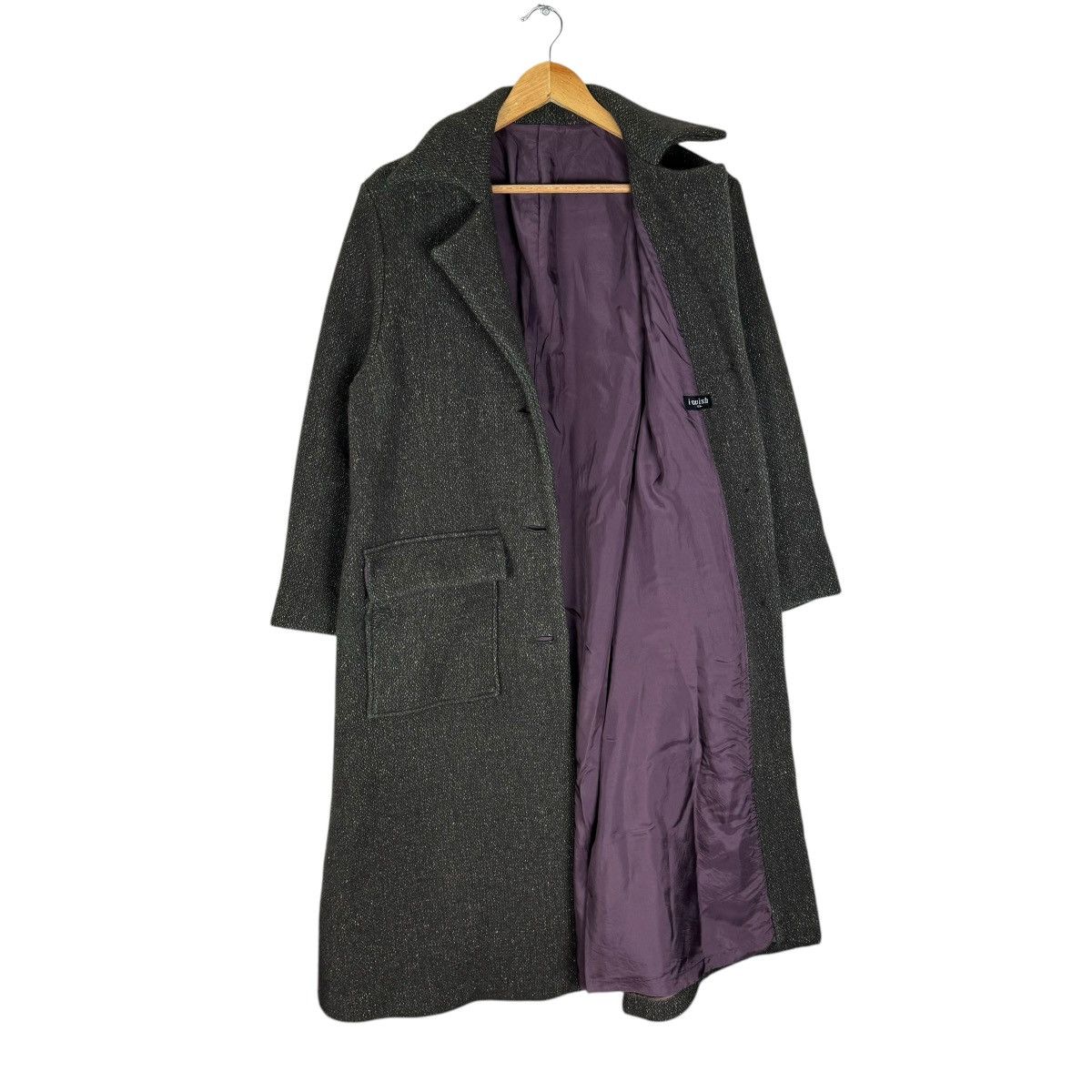 Yohji Yamamoto 🔥I WISH Y’S BIS YOHJI YAMAMOTO HEMP OVERCOAT JACKET Size M / US 6-8 / IT 42-44 - 6 Thumbnail