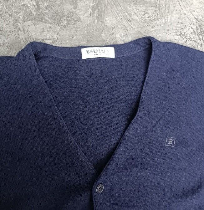 Balmain × Pierre Balmain × Vintage Vintage Balmain Paris Cardigan Size US L / EU 52-54 / 3 - 7 Thumbnail