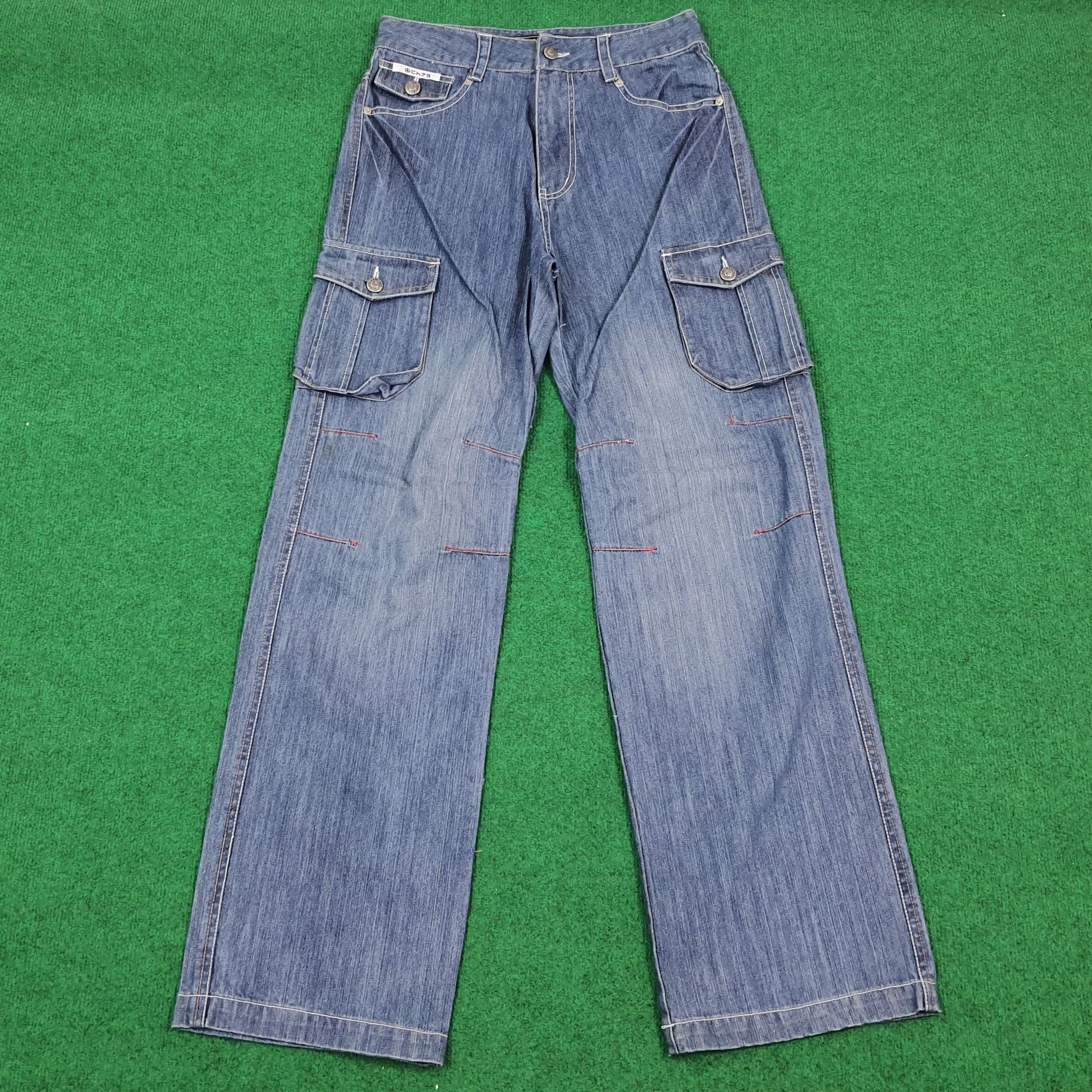 Vintage Karl Kani CH79 Cargo Style Hip Hop Jeans