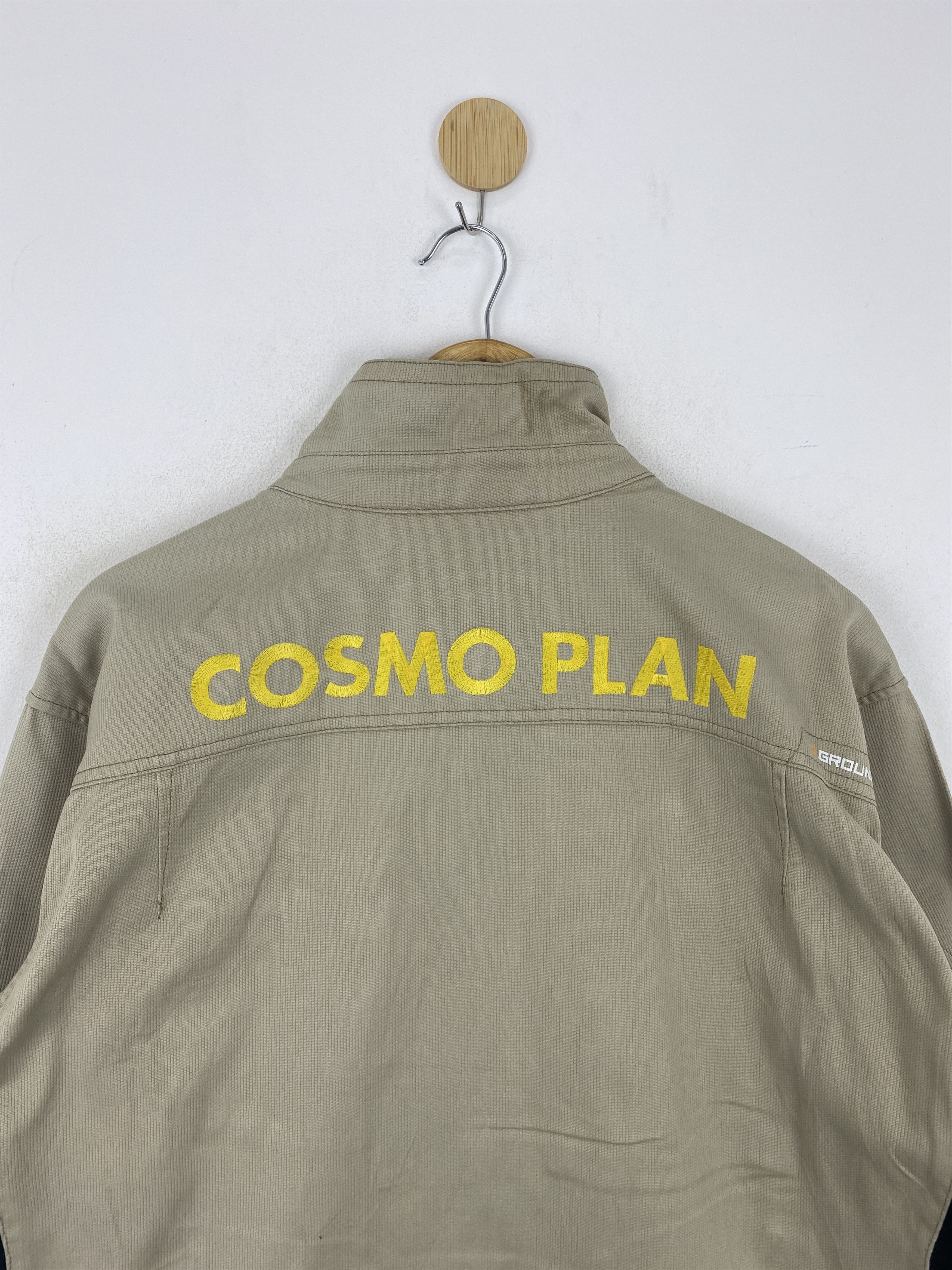 Japanese Brand Vintage Japanese Brand Cosmo Plan Workers Denim Jacket J1900 Size US XXL / EU 58 / 5 - 4 Thumbnail