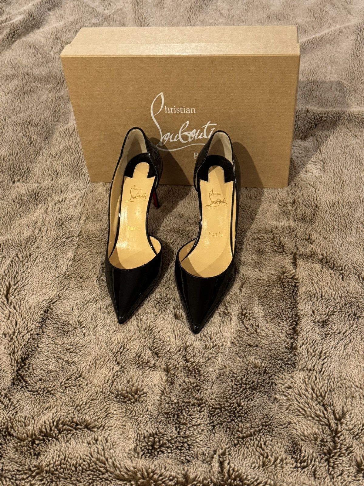 Christian Louboutin Christian Louboutin Iriza 85mm Patent Leather Pumps Size US 9 / IT 39 - 5 Thumbnail