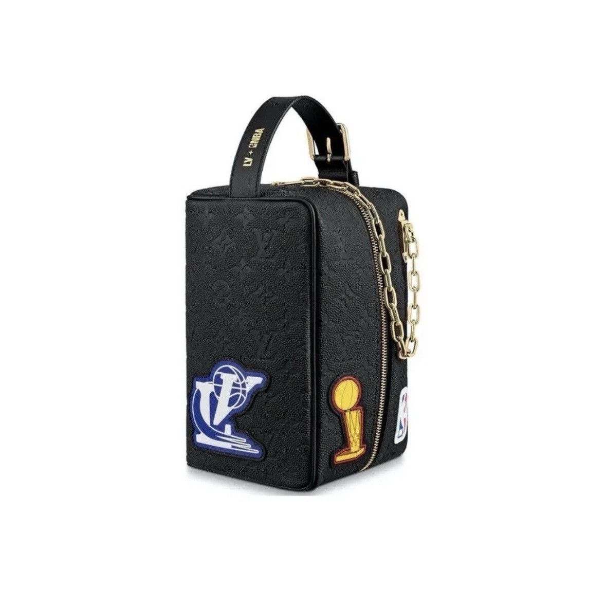 Louis Vuitton × NBA Louis Vuitton x NBA Leather Cloackroom Dopp Kit M58515 Size ONE SIZE - 2 Thumbnail