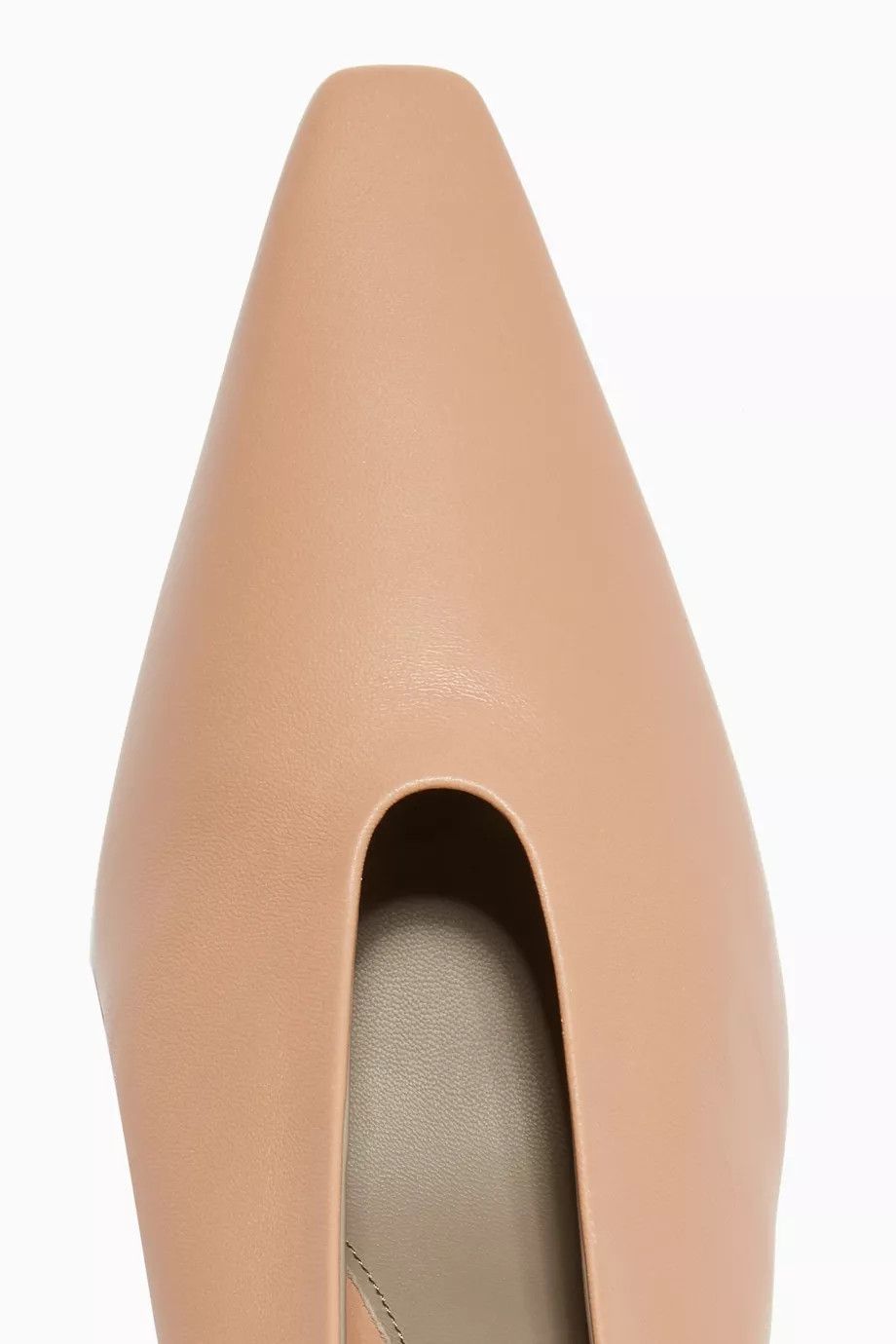 Bottega Veneta o1y0725 Leather Pumps in Blush Size US 4 / IT 34 - 2 Thumbnail